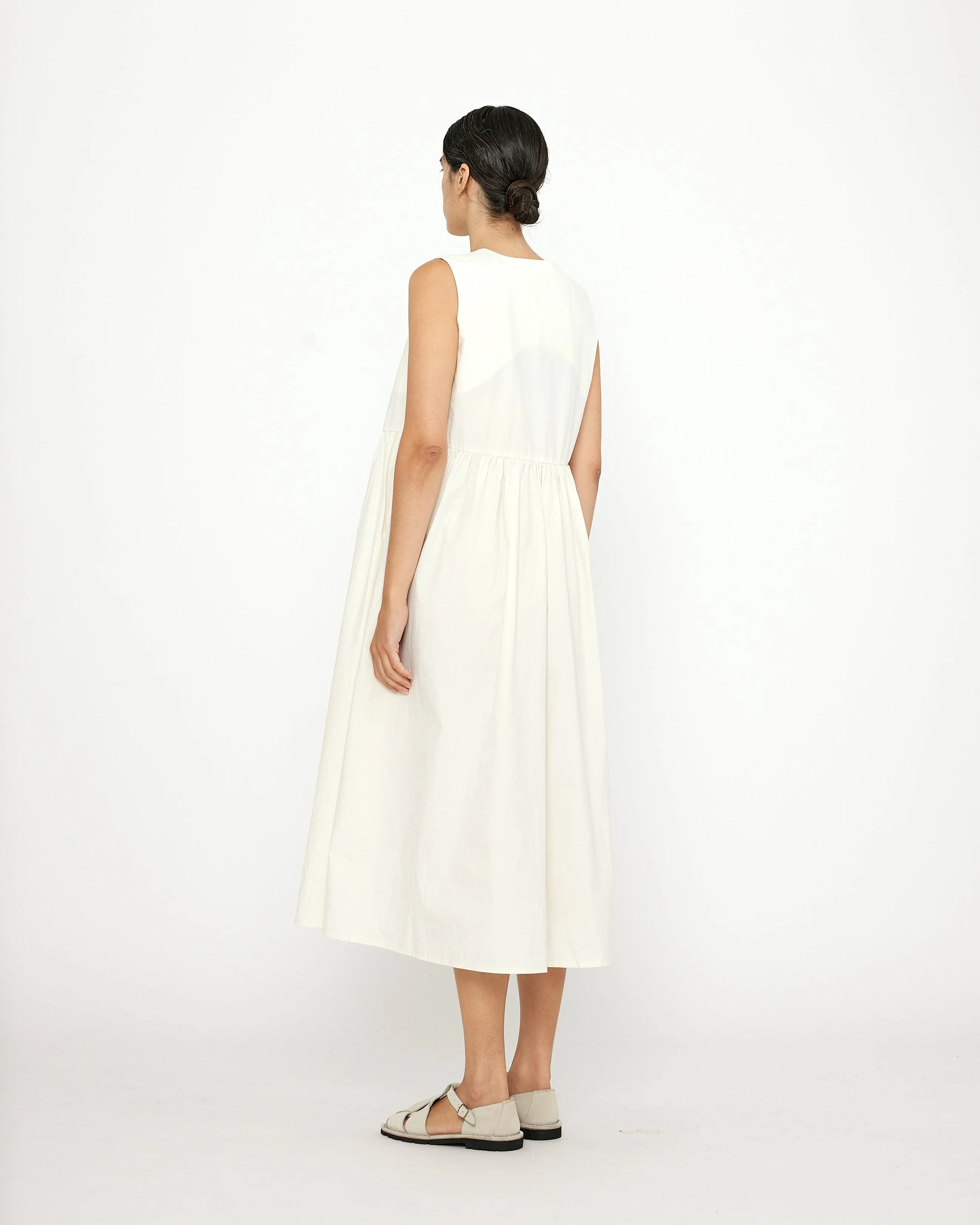 Papery V-Neck Dress - SS24 - Off-White sold by 7115 by Szeki product image thumbnail 2