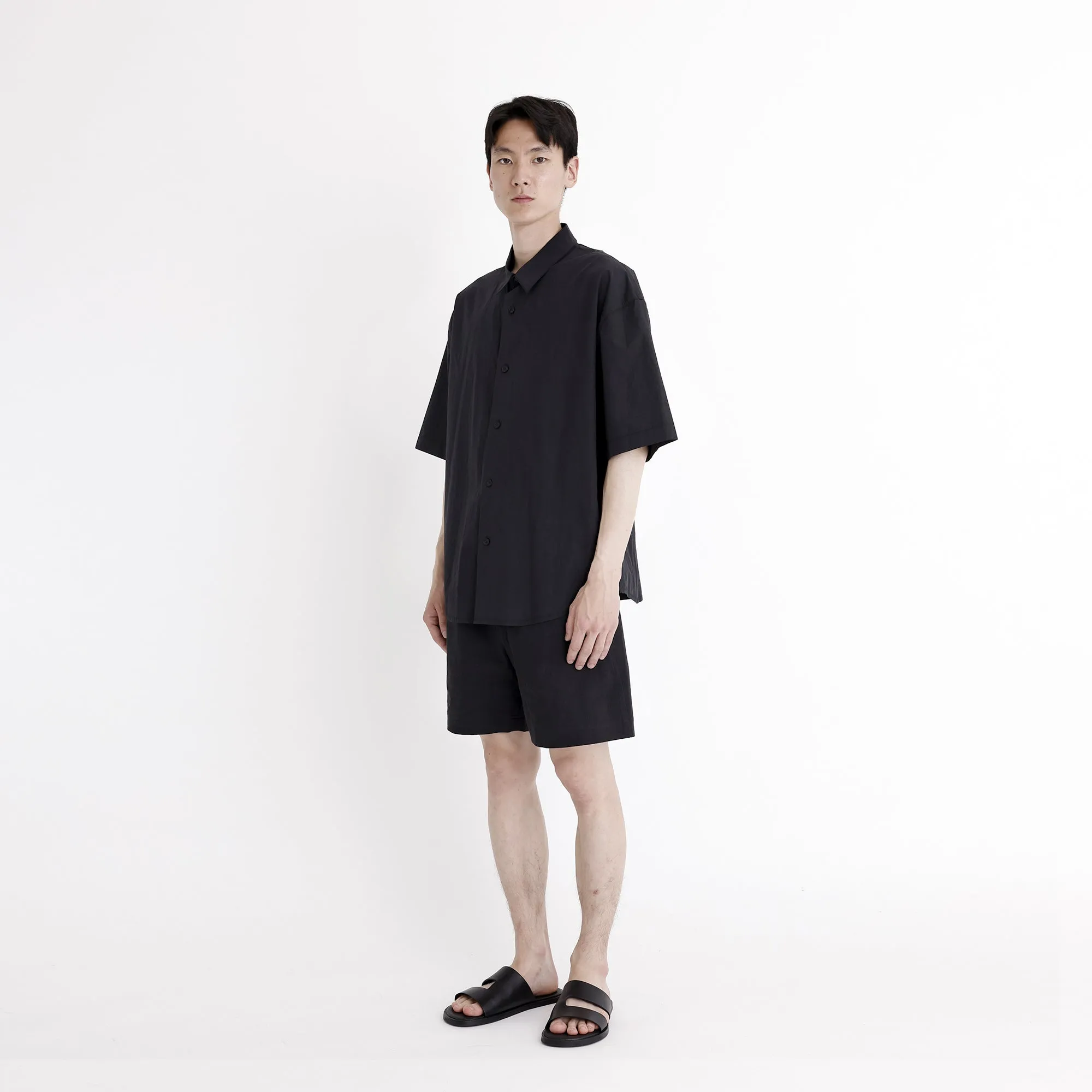 Papery Oversized Men's Short Sleeves - SS24 - Black sold by 7115 by Szeki product image thumbnail 4