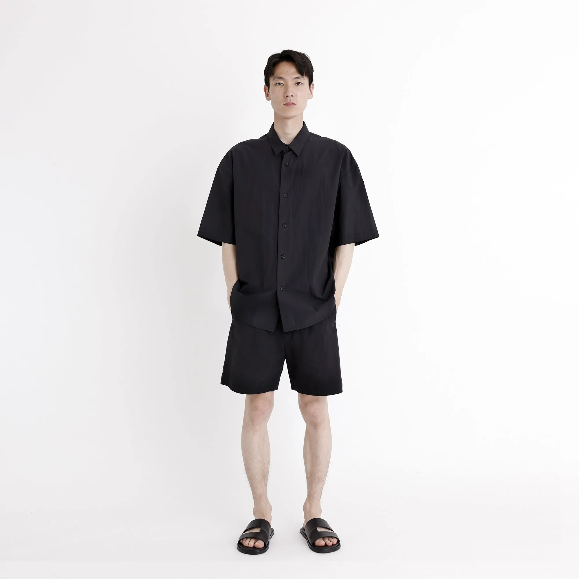 Papery Oversized Men's Short Sleeves - SS24 - Black sold by 7115 by Szeki product image thumbnail 3