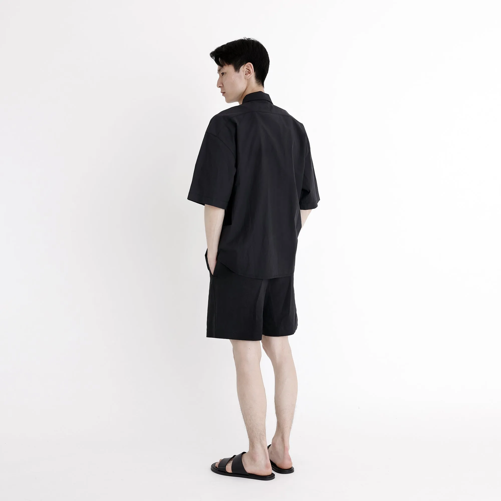 Papery Oversized Men's Short Sleeves - SS24 - Black sold by 7115 by Szeki product image thumbnail 5