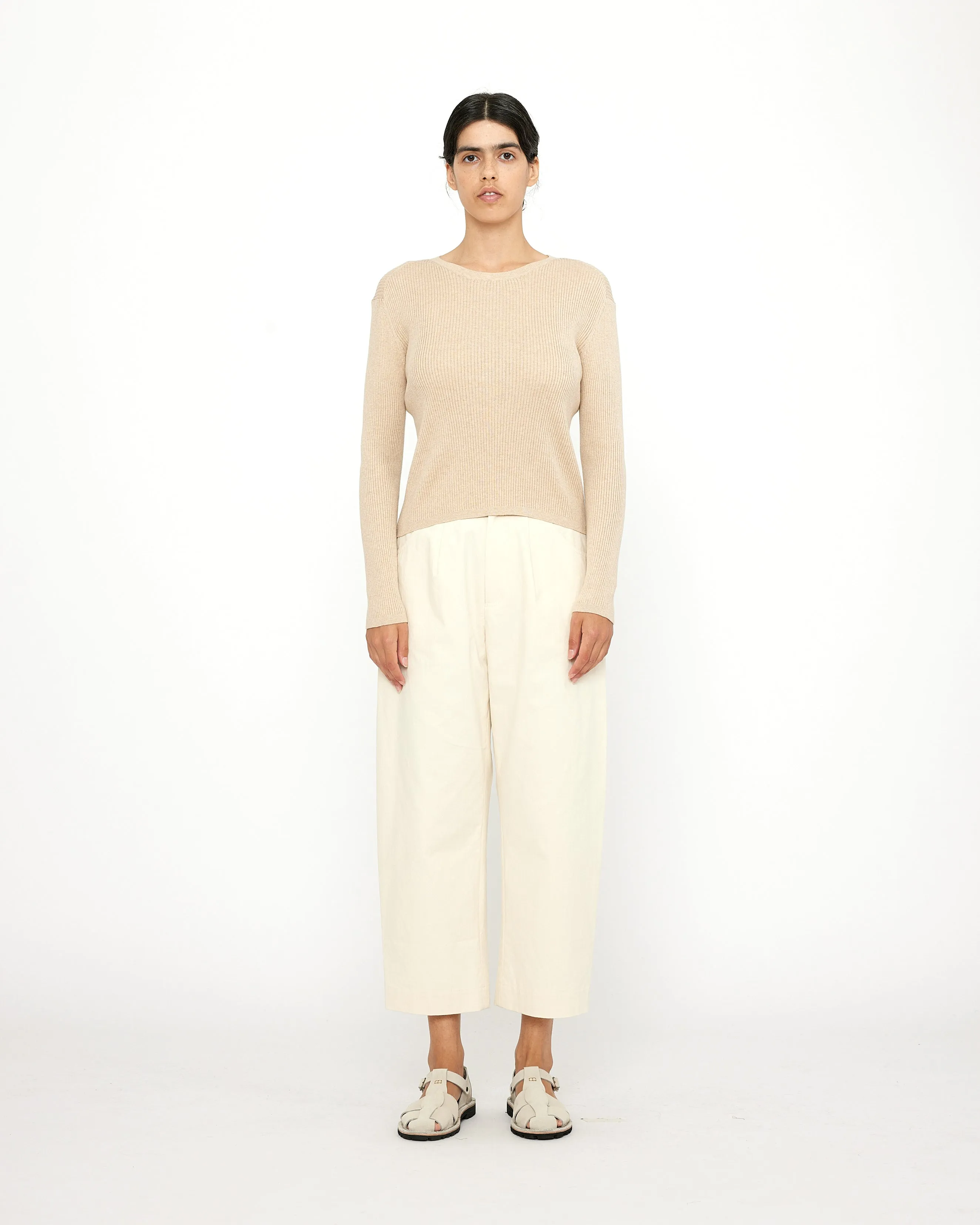 Long Sleeves Ribbed Top - SS24 - Tan sold by 7115 by Szeki product image thumbnail 4