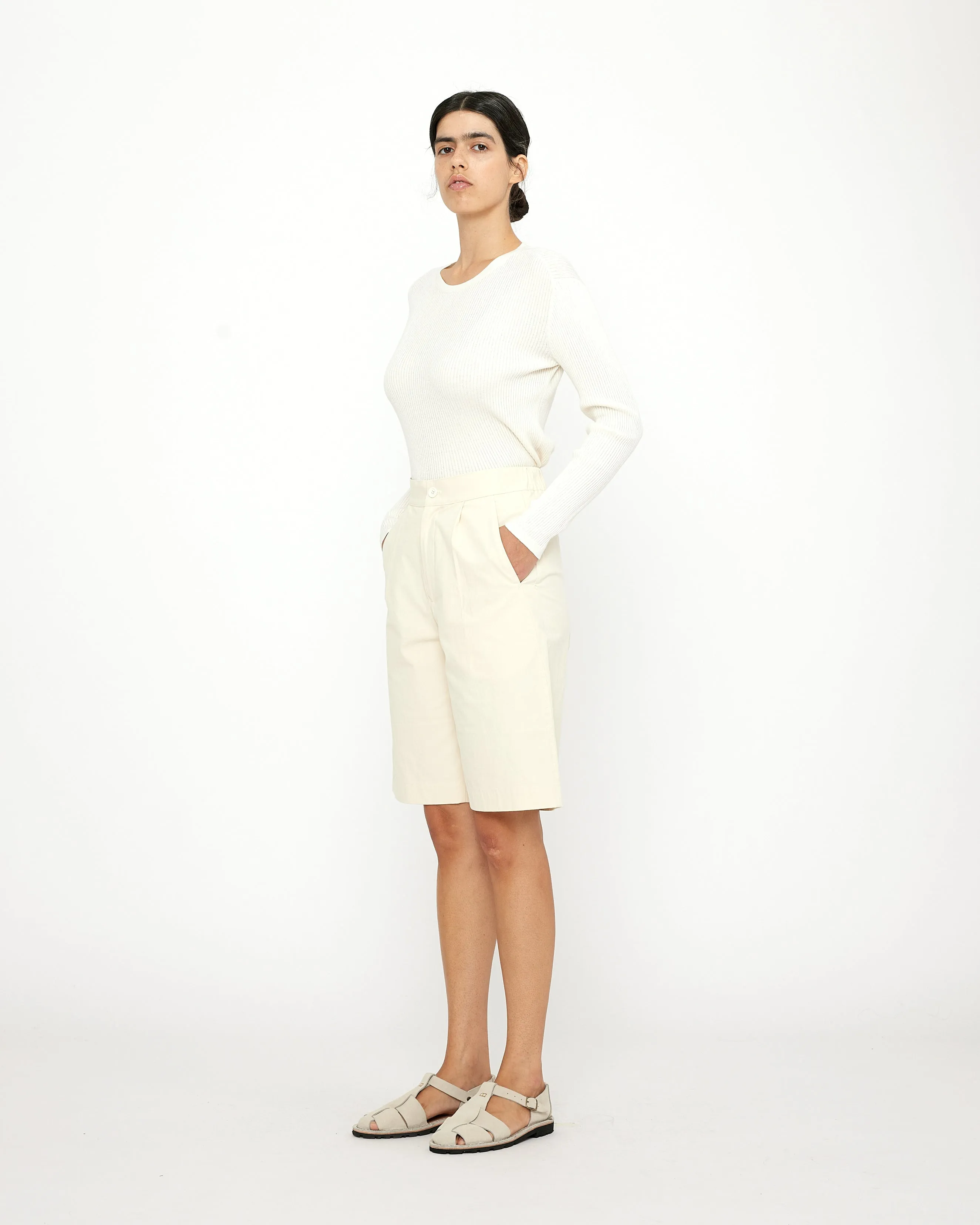 Long Sleeves Ribbed Top - SS24 - Off-White sold by 7115 by Szeki product image thumbnail 3
