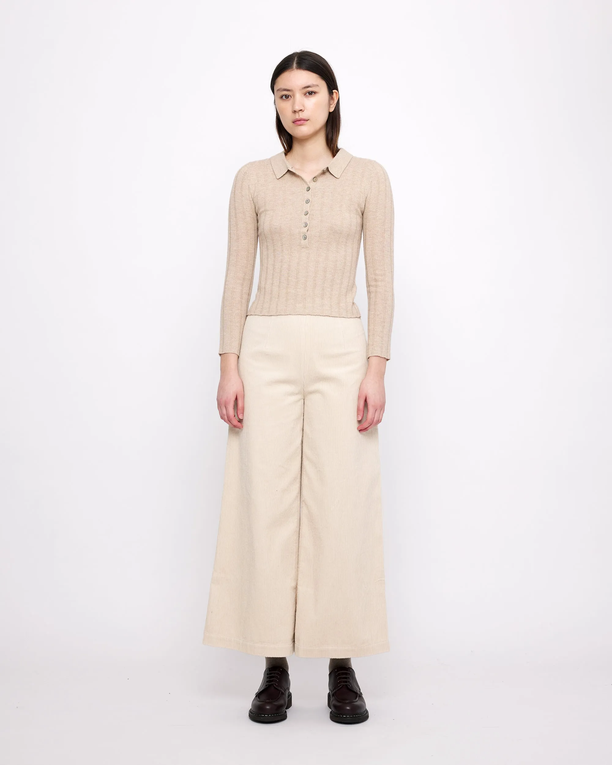 Yak Collared Long Sleeves - FW24 - Desert Sand sold by 7115 by Szeki