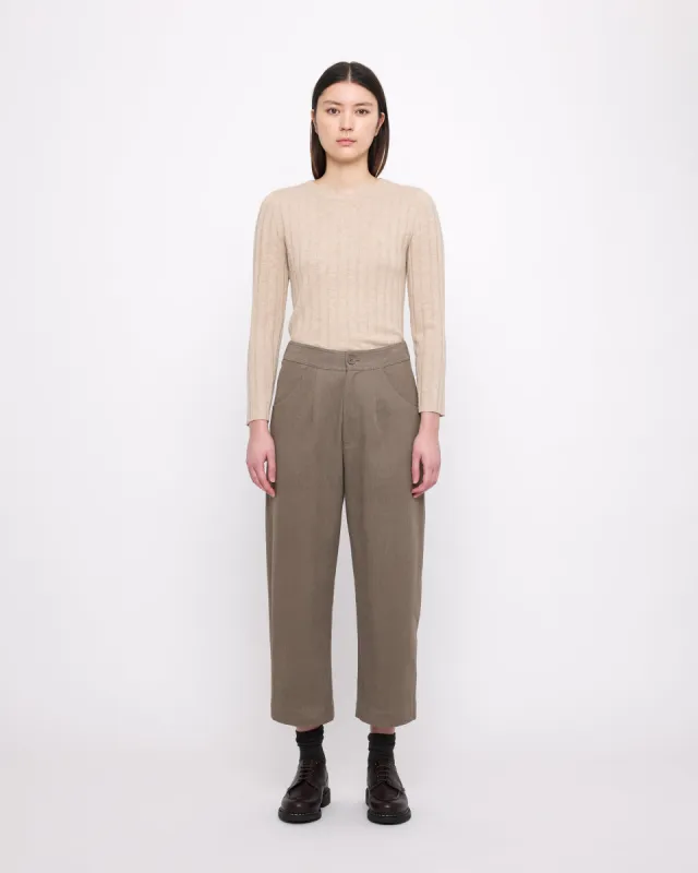 Yak Ribbed Long Sleeves- FW24 - Desert Sand sold by 7115 by Szeki