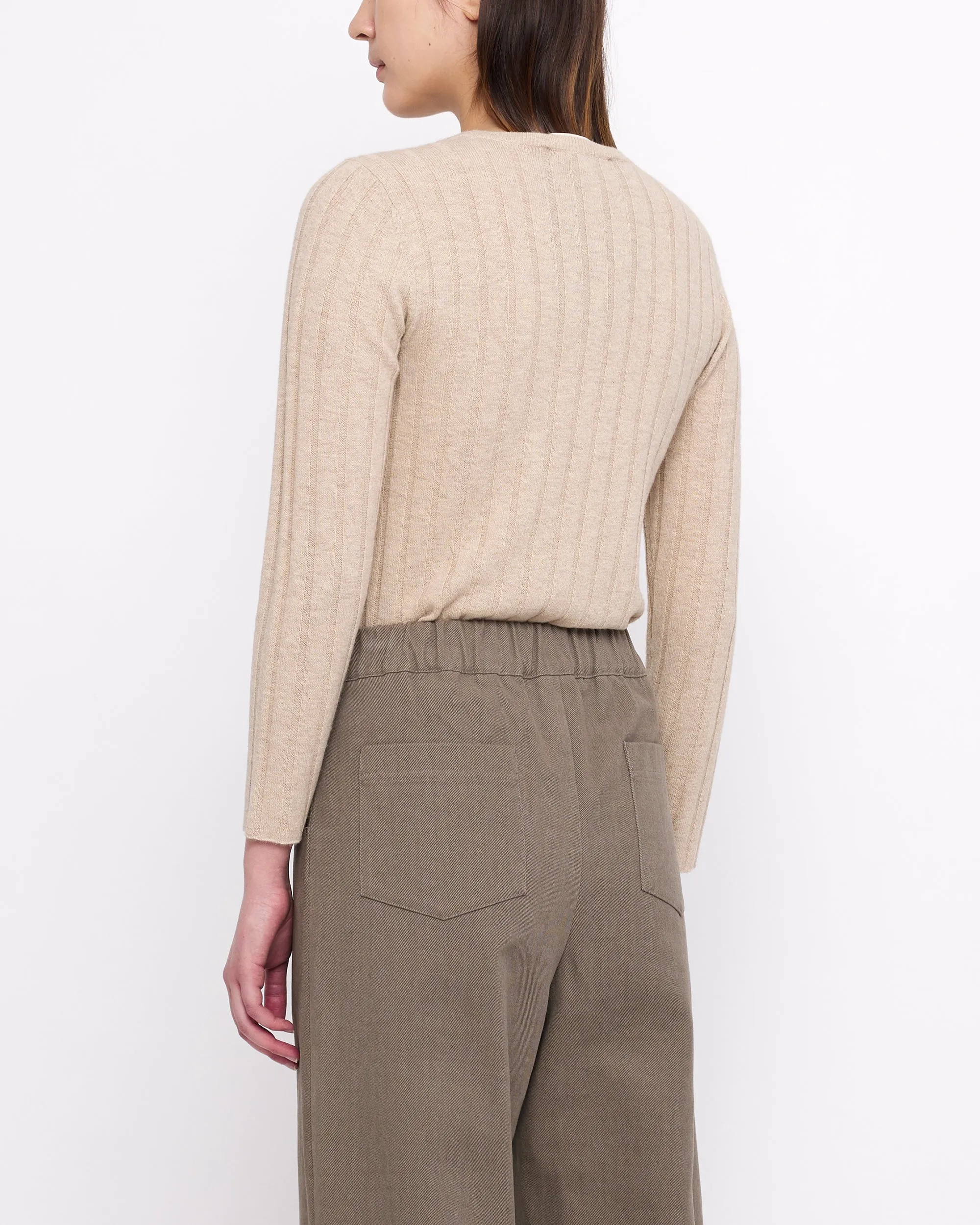 Yak Ribbed Long Sleeves- FW24 - Desert Sand sold by 7115 by Szeki product image thumbnail 3