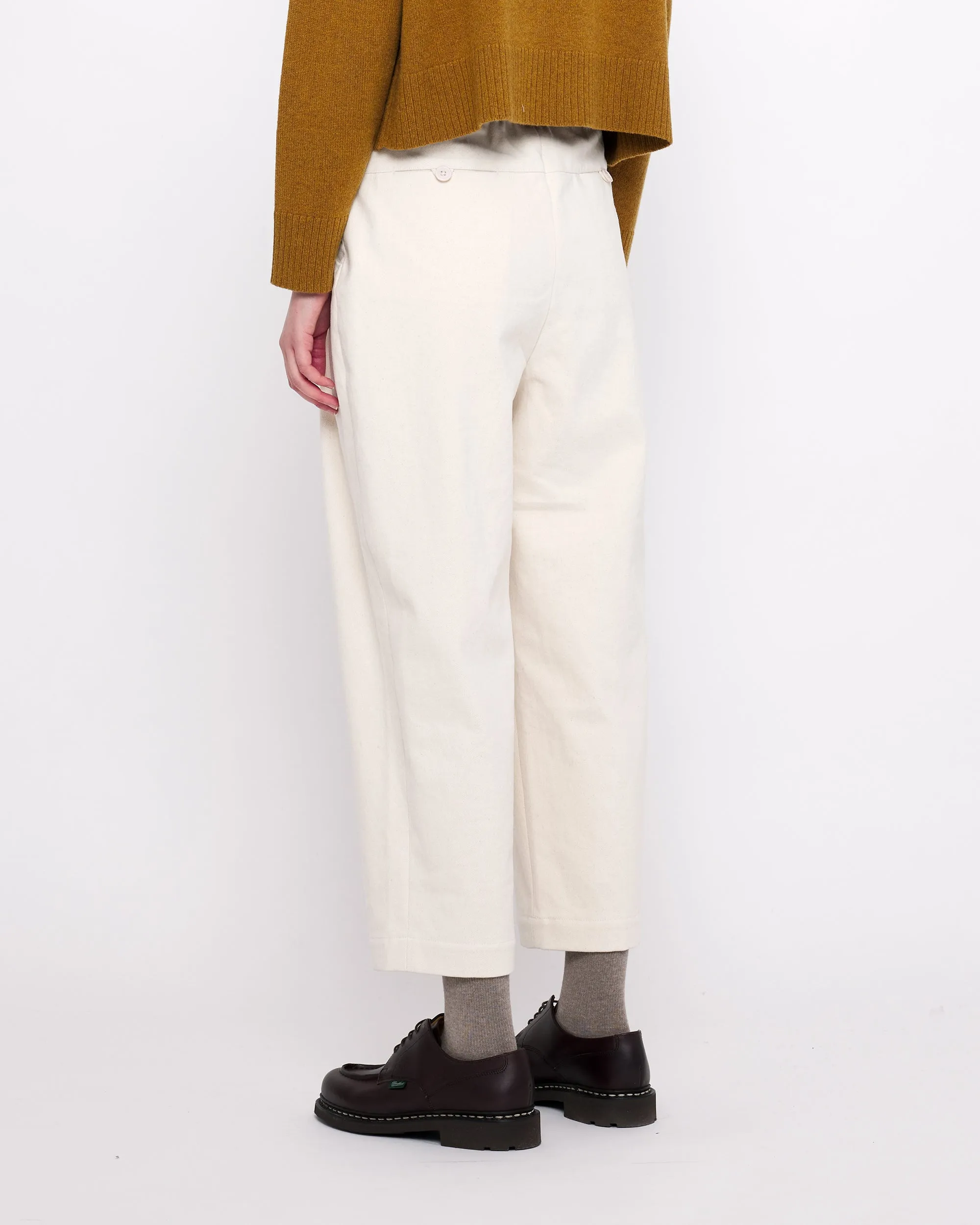 Signature Pleated Trouser - Heavy Canvas Edition - Off-White sold by 7115 by Szeki product image thumbnail 4