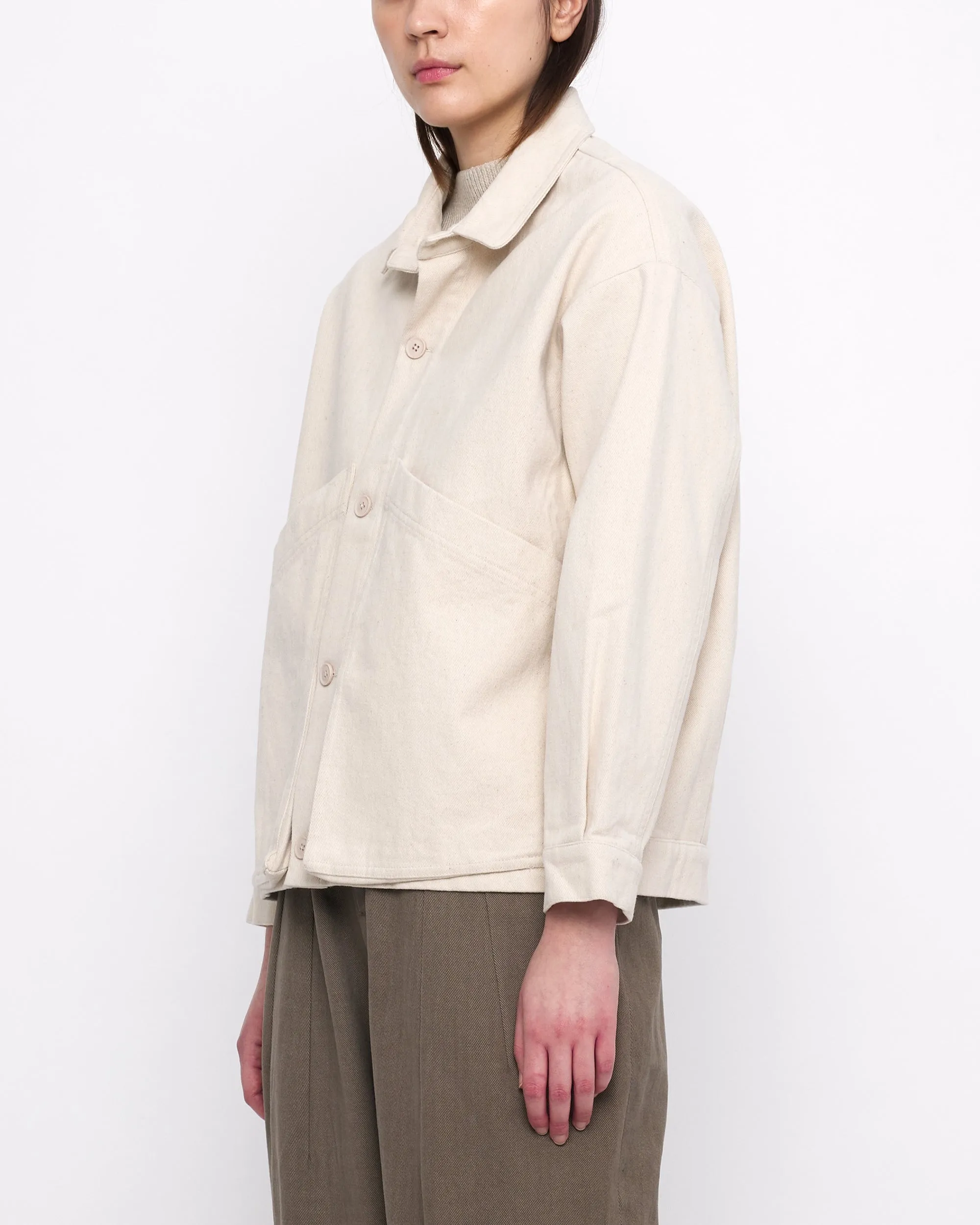 Signature Panel Pockets Shirt Jacket - Heavy Canvas Edition - Off-White sold by 7115 by Szeki product image thumbnail 2