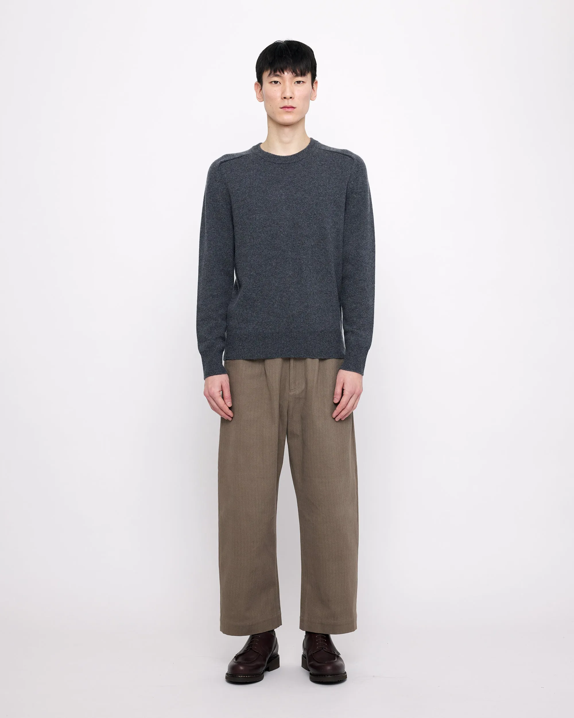 Signature Curve Legged Trouser - Heavy Canvas Edition - Umber sold by 7115 by Szeki product image thumbnail 4