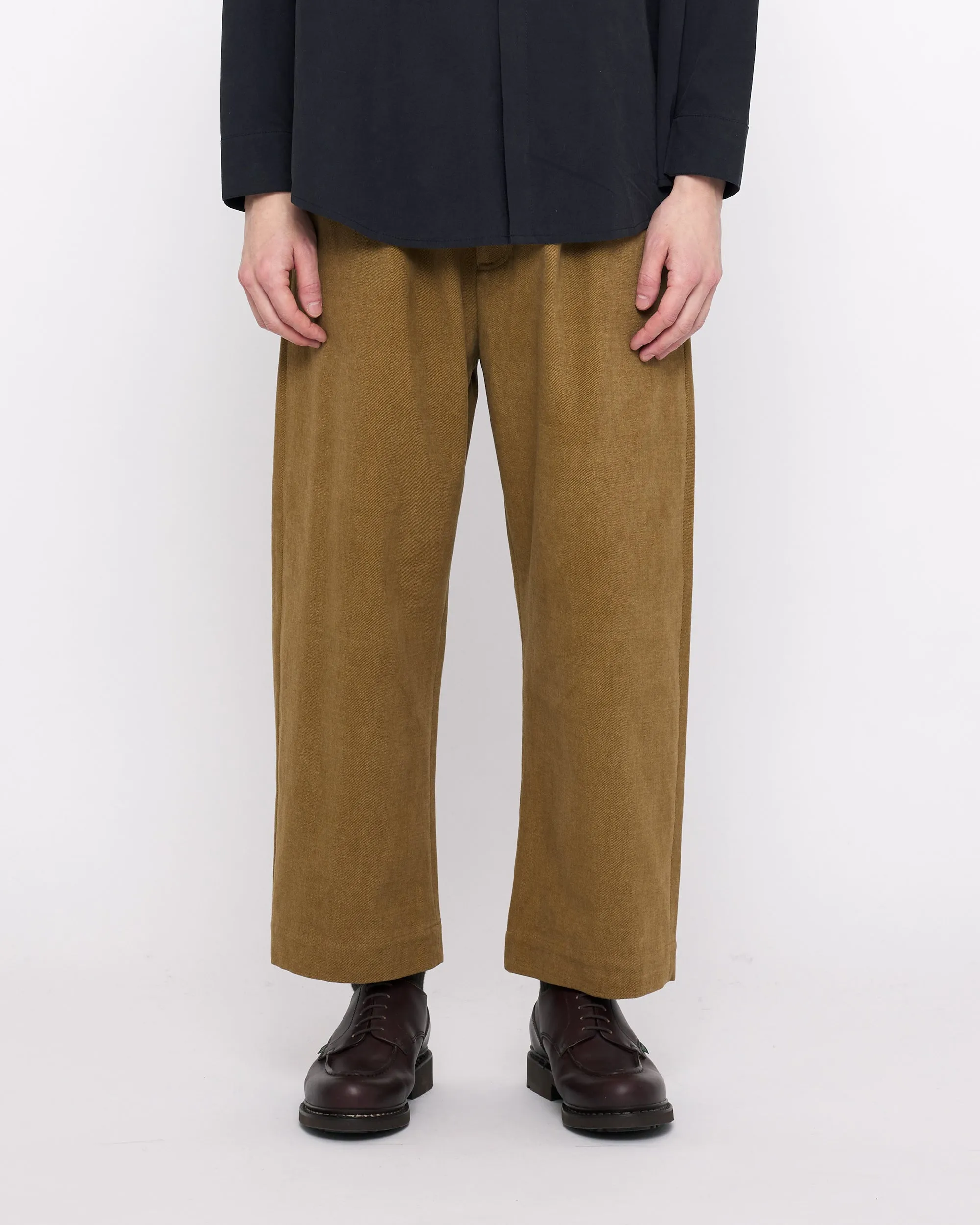 Signature Curve Legged Trouser - Heavy Canvas Edition - Kelp Brown sold by 7115 by Szeki product image thumbnail 3