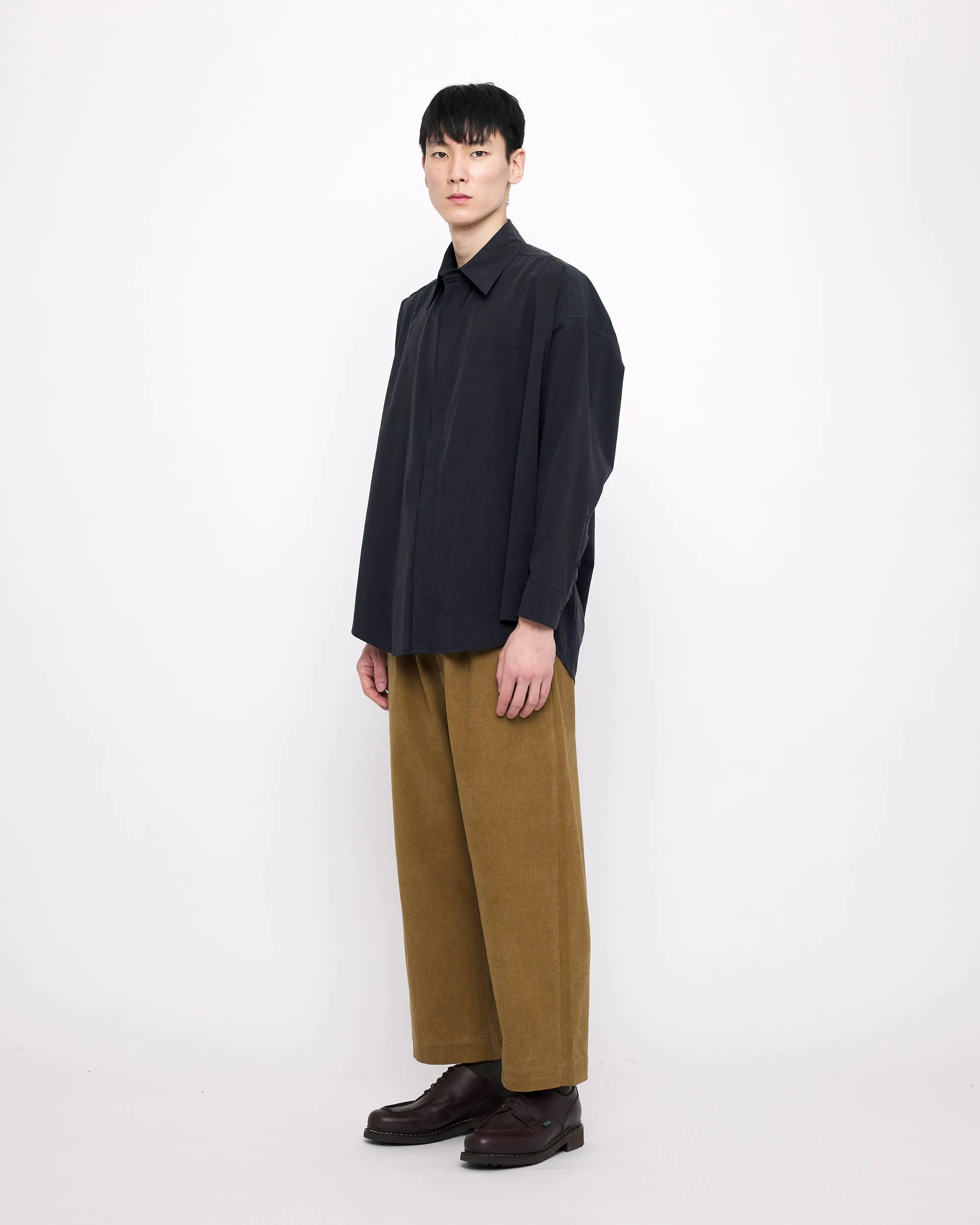 Signature Curve Legged Trouser - Heavy Canvas Edition - Kelp Brown sold by 7115 by Szeki product image thumbnail 4
