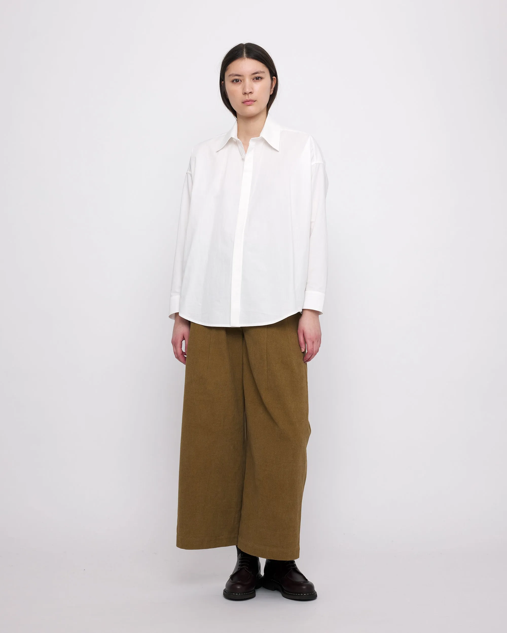Cocoon Dress Shirt - FW24 - White sold by 7115 by Szeki product image thumbnail 5