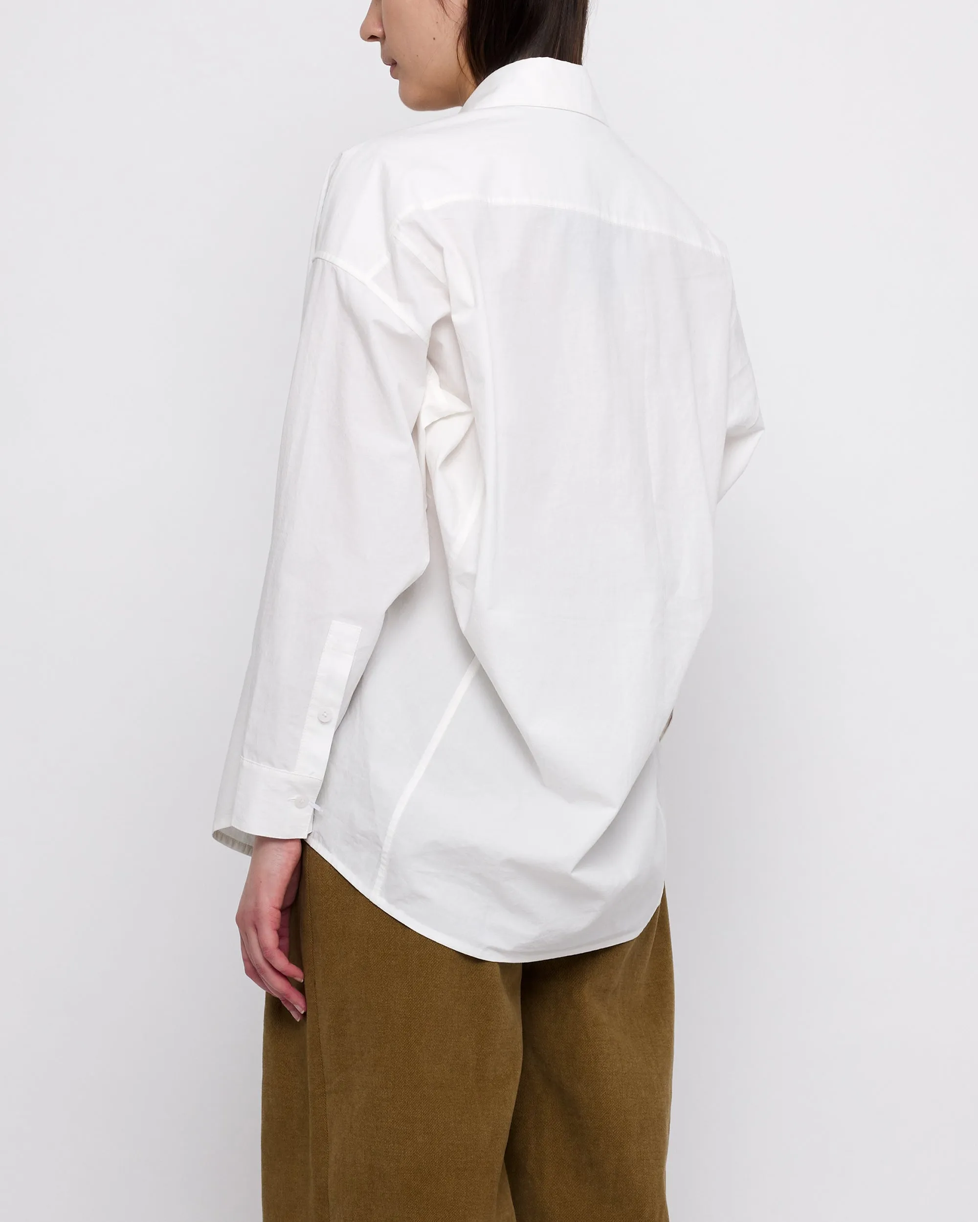 Cocoon Dress Shirt - FW24 - White sold by 7115 by Szeki product image thumbnail 2