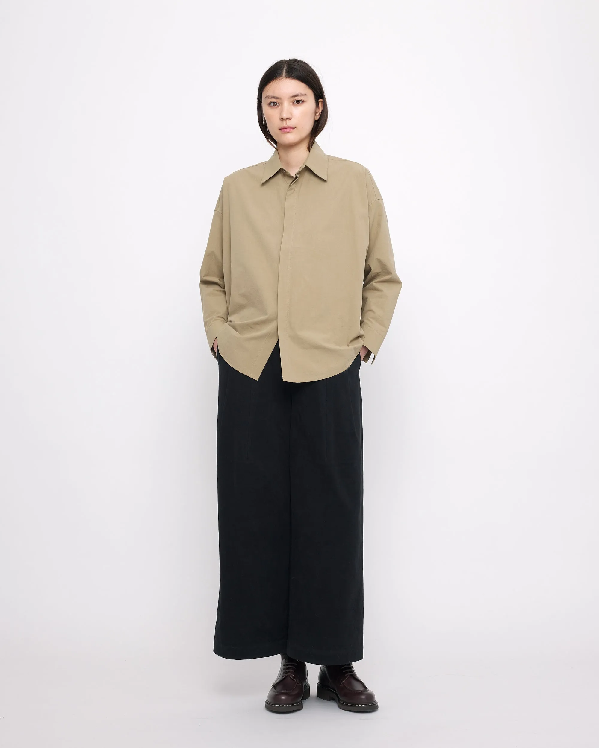 Cocoon Dress Shirt - FW24 - Artichoke sold by 7115 by Szeki product image thumbnail 3
