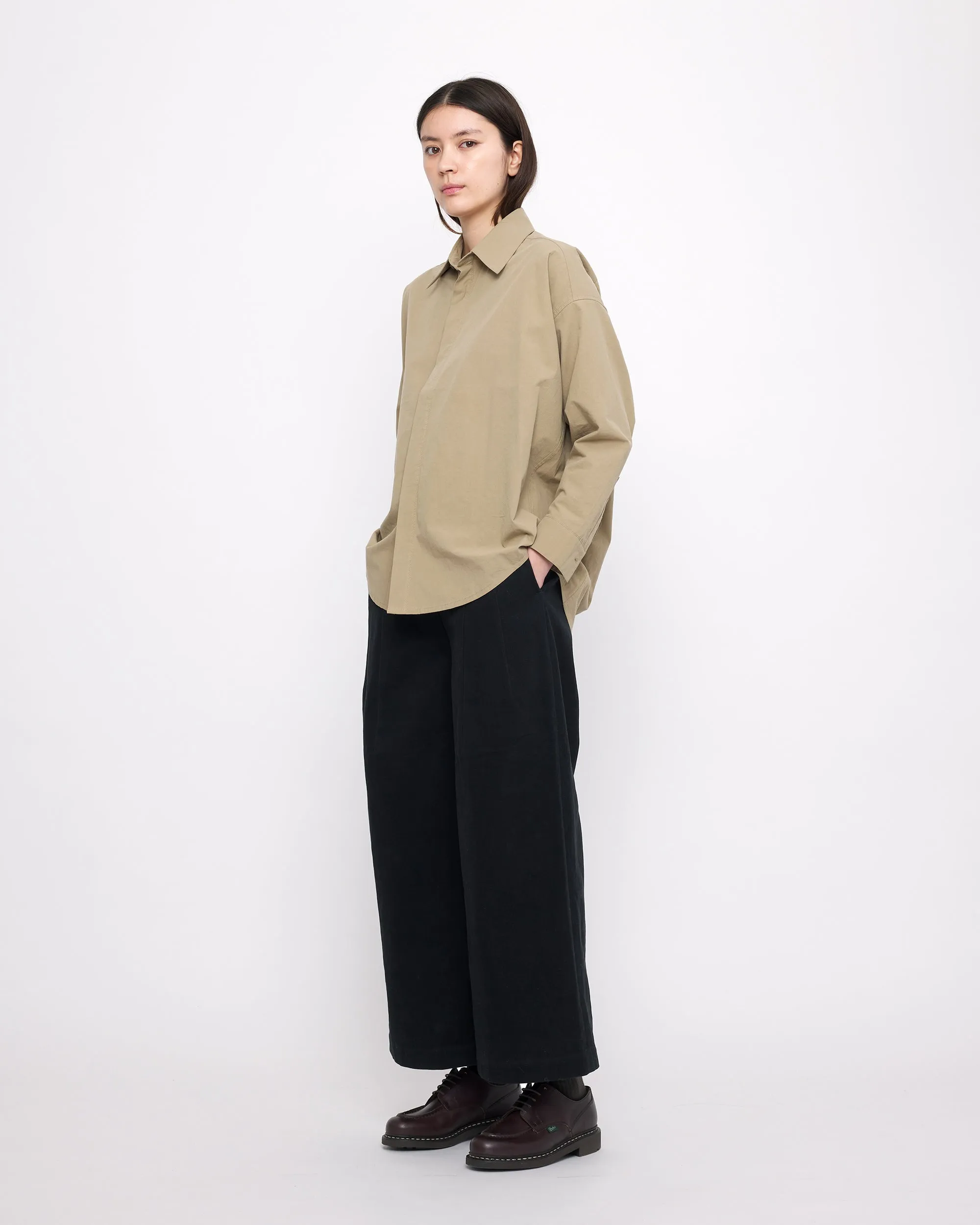 Cocoon Dress Shirt - FW24 - Artichoke sold by 7115 by Szeki