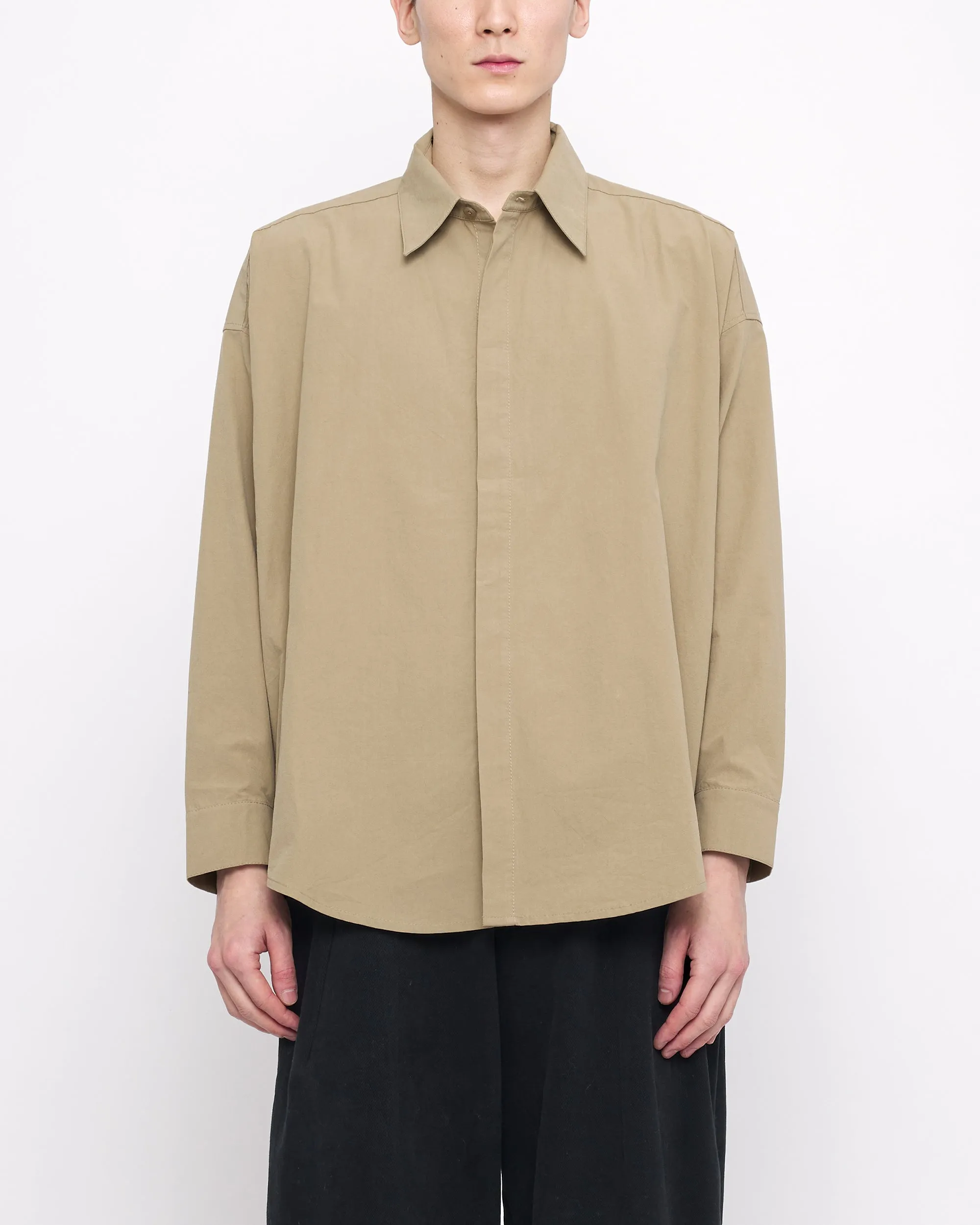 Cocoon Dress Shirt - FW24 - Artichoke sold by 7115 by Szeki product image thumbnail 4