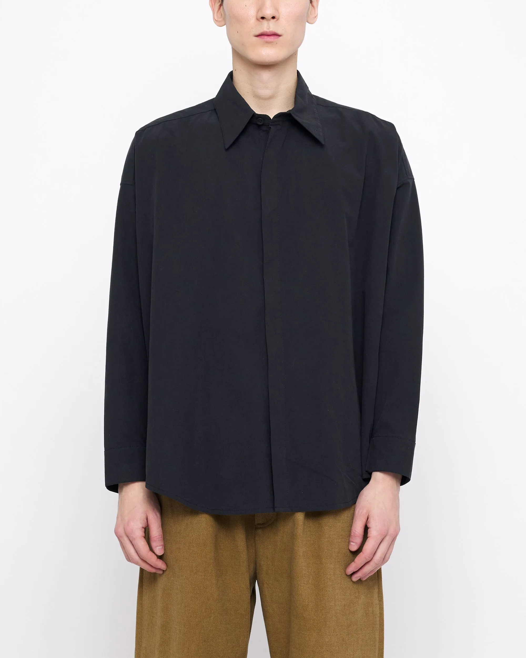 Cocoon Dress Shirt - FW24 - Black sold by 7115 by Szeki product image thumbnail 2