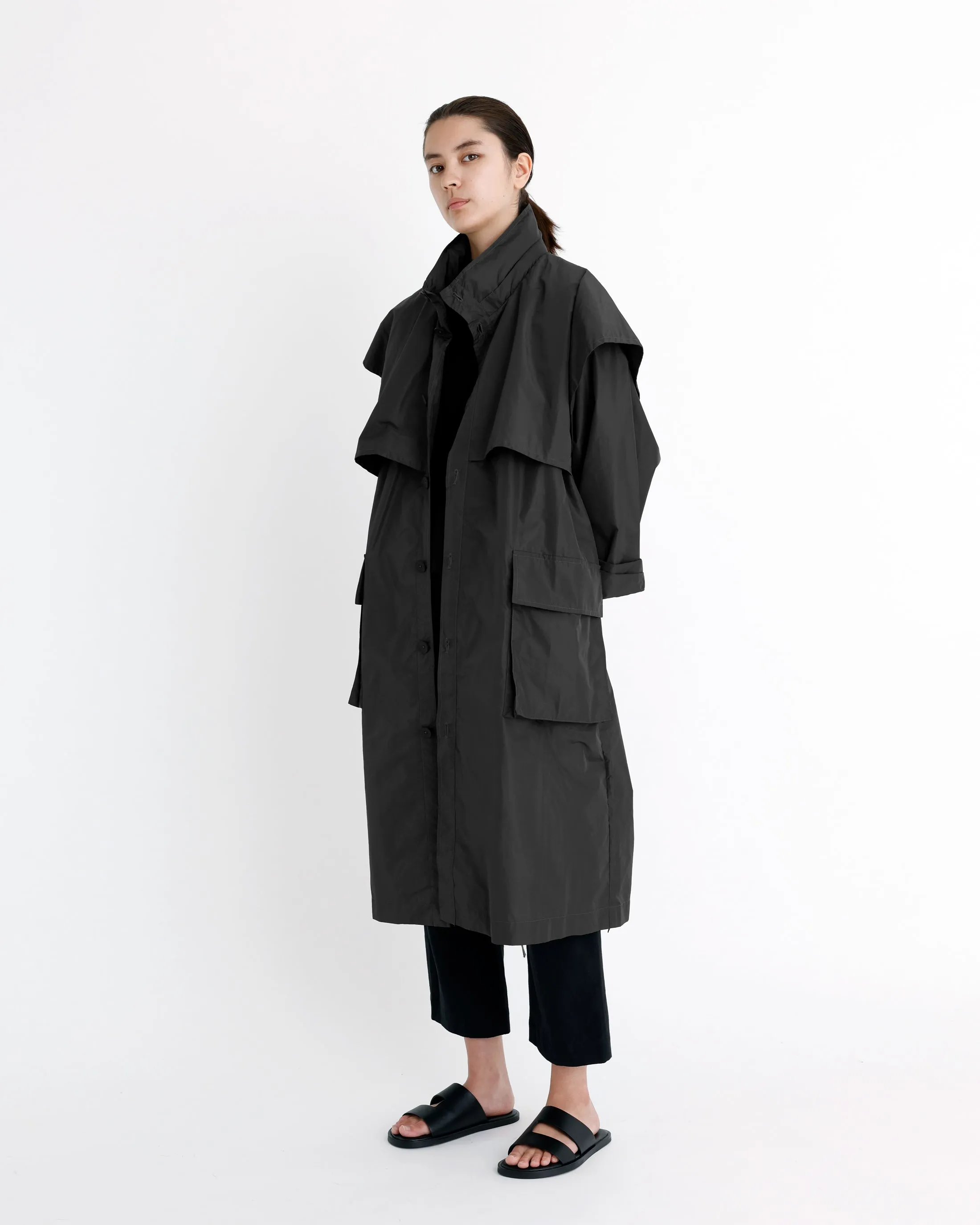 Packable Rain Trench - SS24 - Black sold by 7115 by Szeki product image thumbnail 3