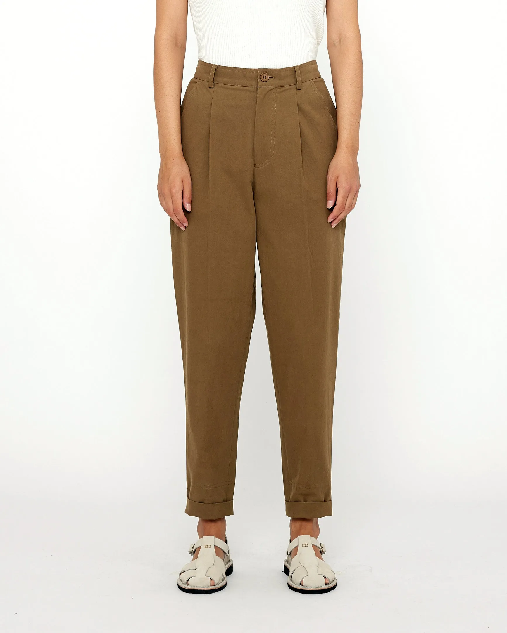 Signature Painter Trouser - Cotton Edition - Brown sold by 7115 by Szeki product image thumbnail 2