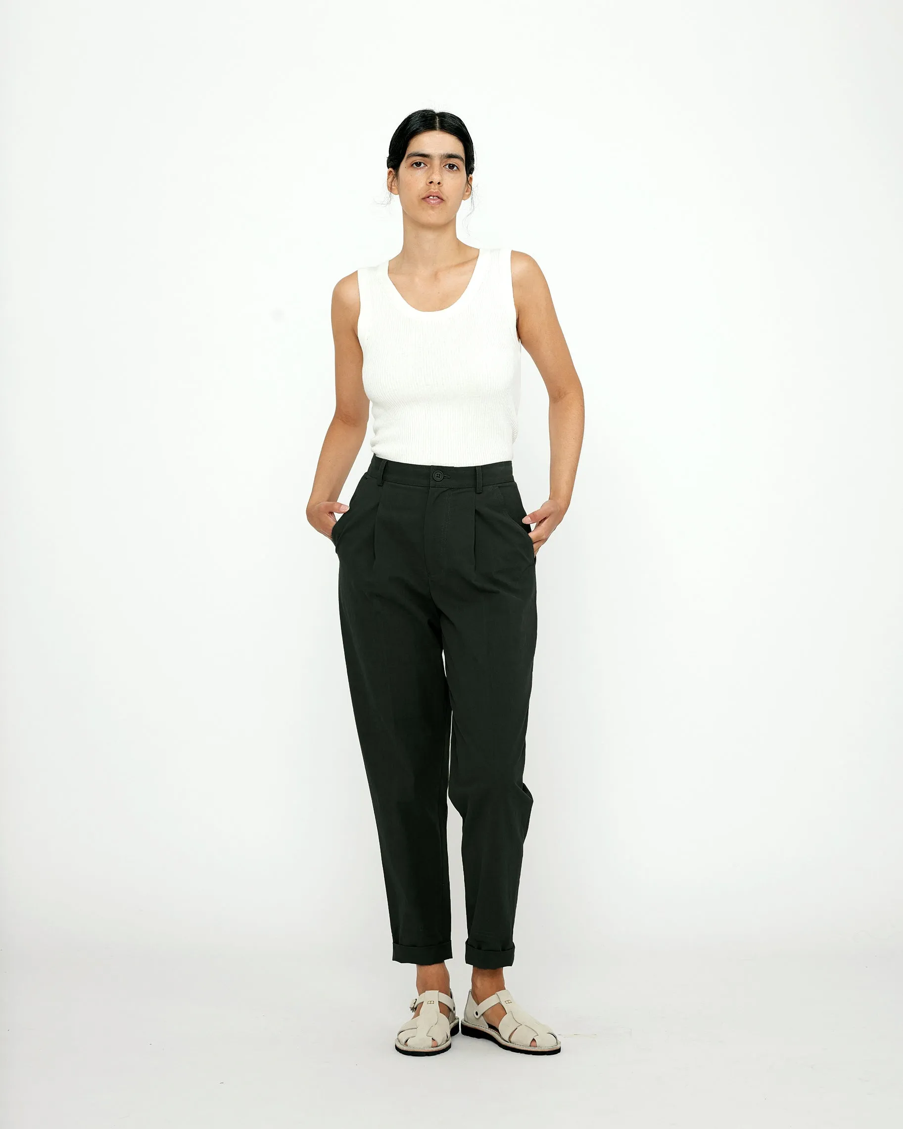Signature Painter Trouser - Cotton Edition - Black sold by 7115 by Szeki