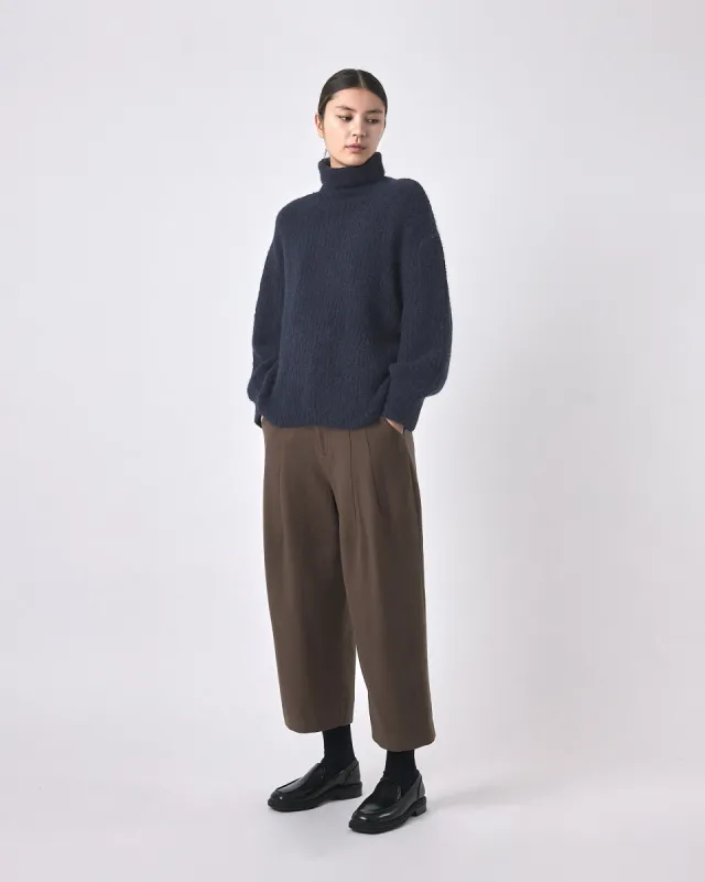 Brushed Airy Turtleneck - FW23 - Navy sold by 7115 by Szeki