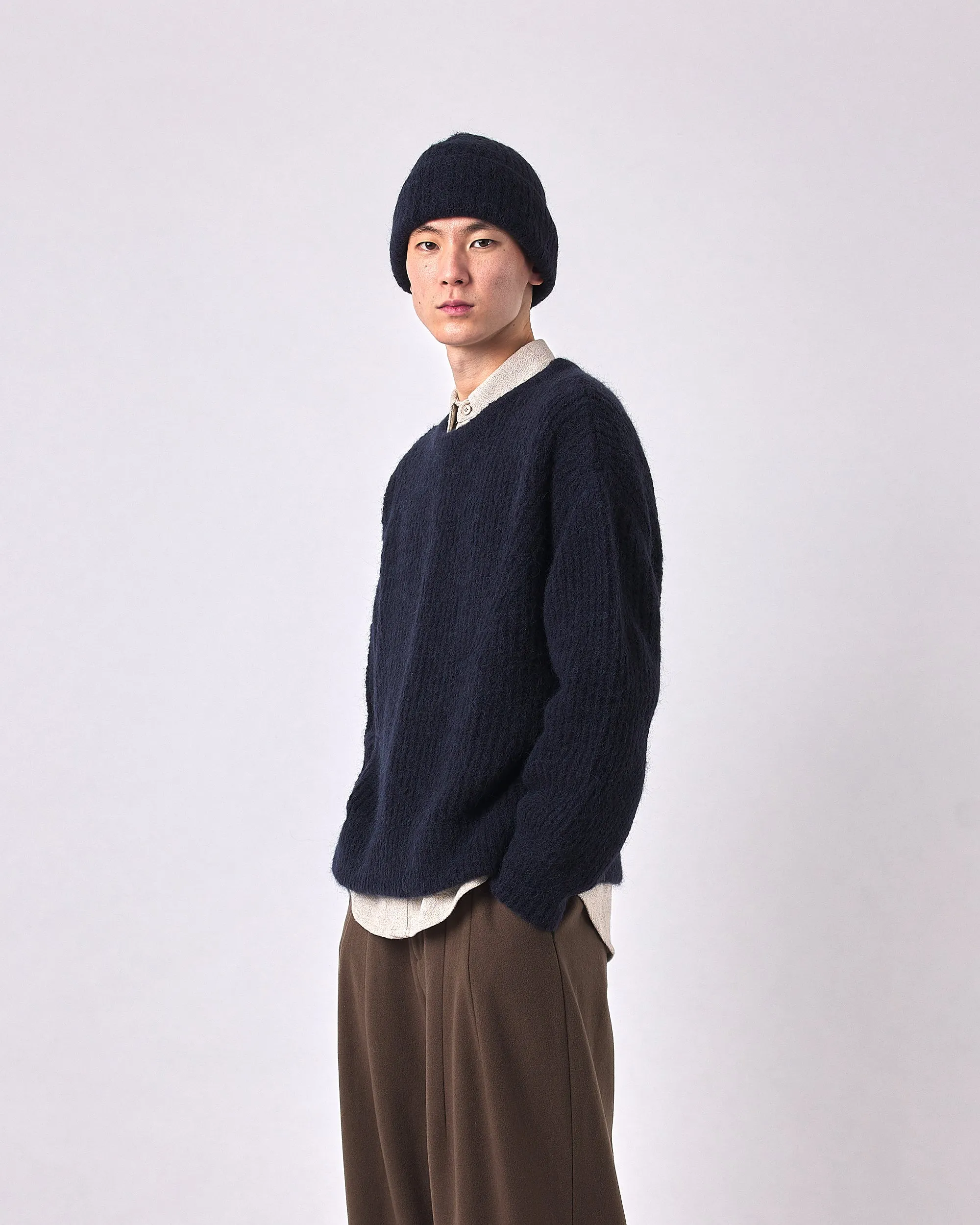 Brushed Airy Pullover - FW23 - Navy sold by 7115 by Szeki product image thumbnail 5