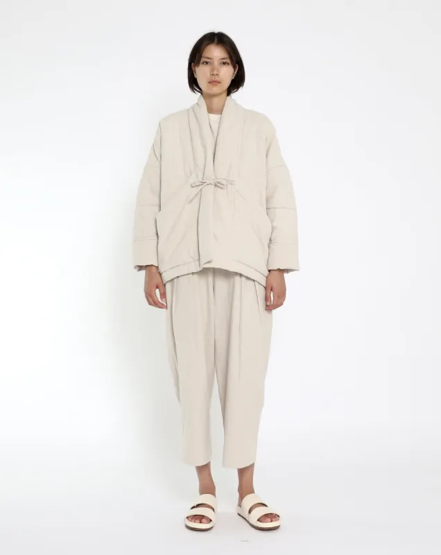 Signature Sumo Puffer - Canvas Edition - Oatmeal sold by 7115 by Szeki