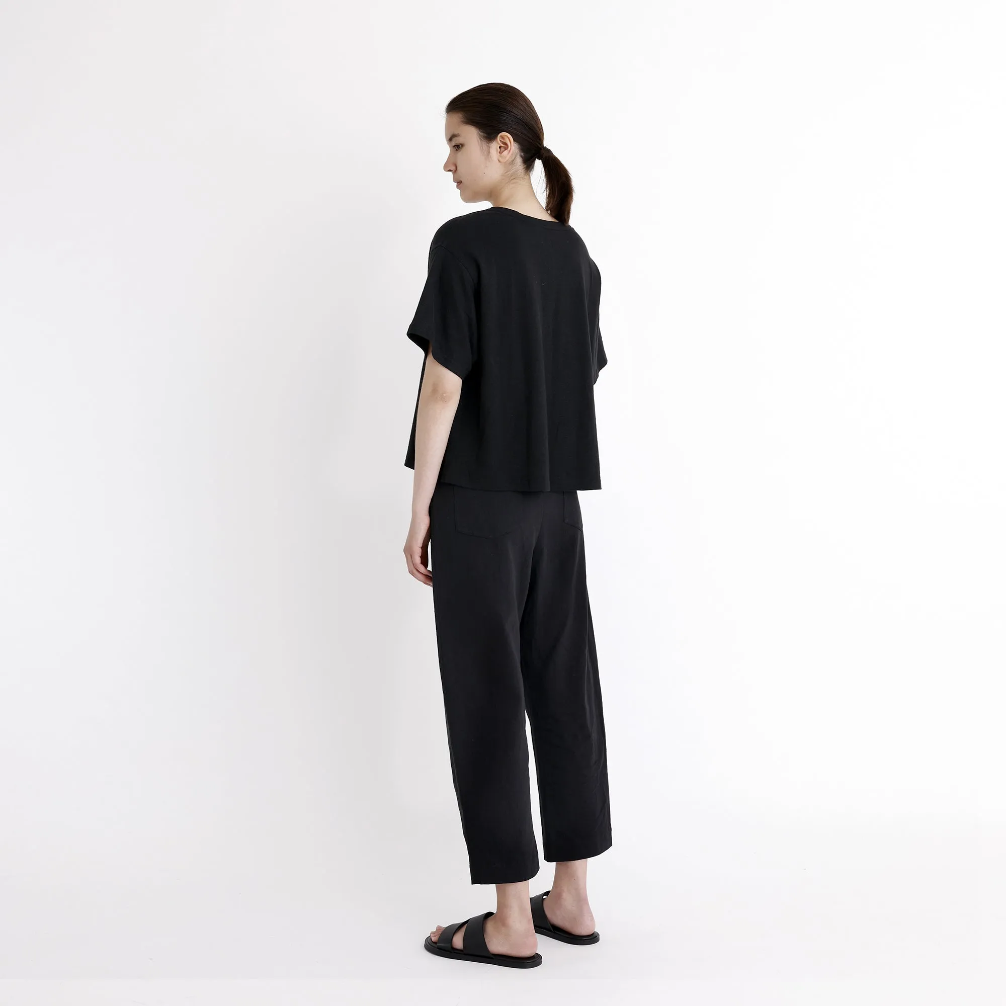Signature Curve Legged Trouser - Black sold by 7115 by Szeki product image thumbnail 5