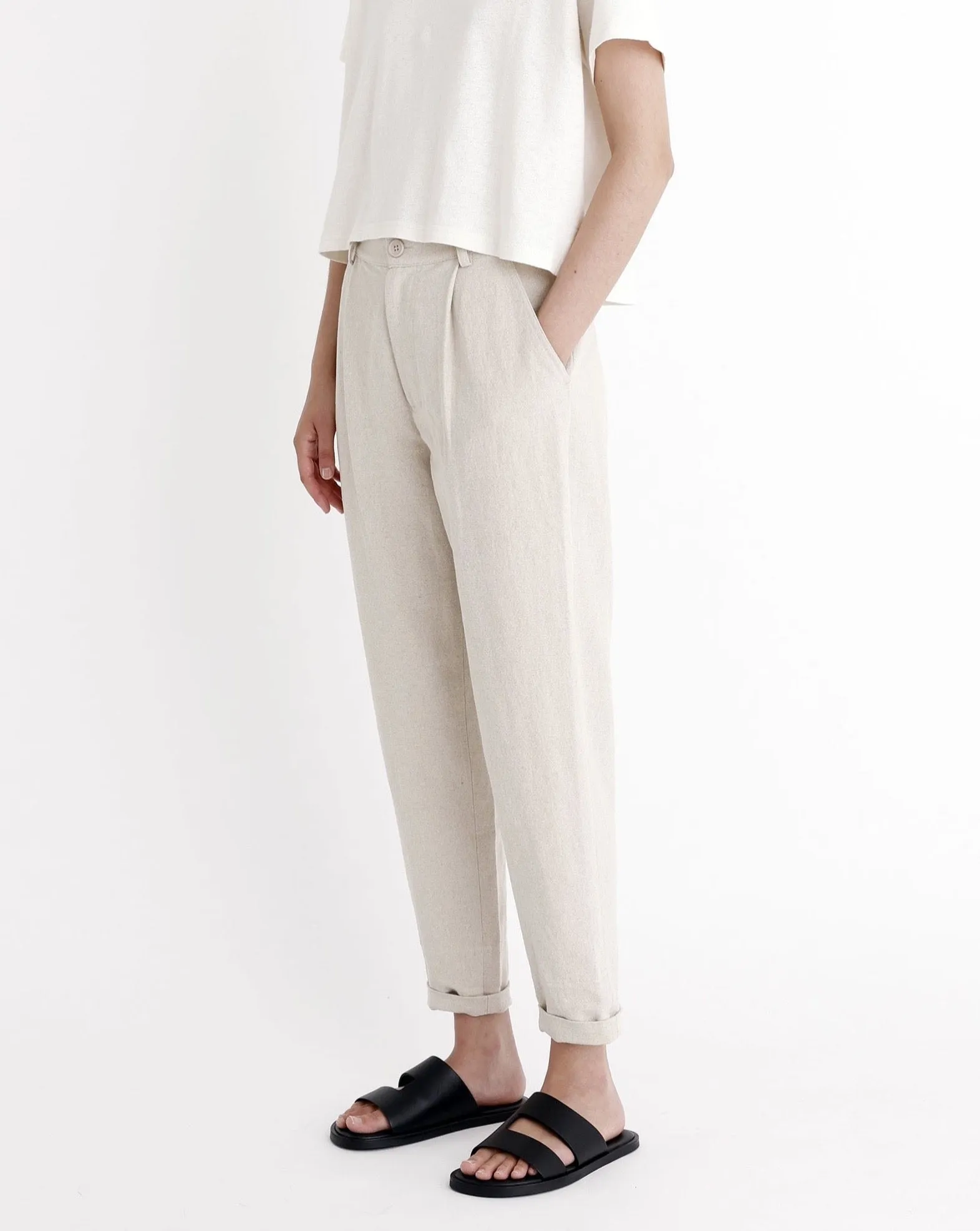 Signature Painter Trouser - Canvas Edition - Oatmeal sold by 7115 by Szeki product image thumbnail 2