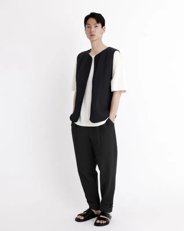 Signature Quilted Vest - Black made by 7115 by Szeki