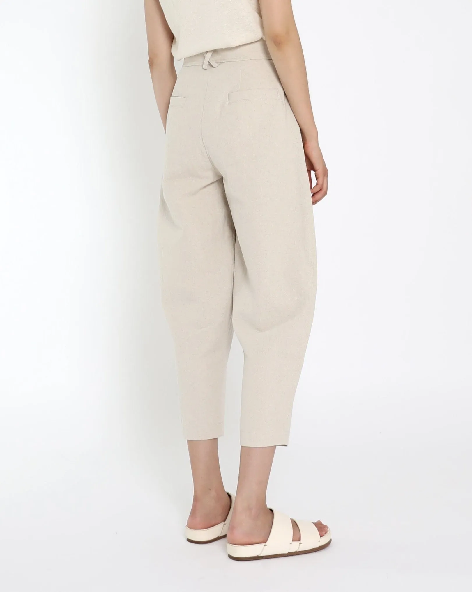 Signature Lantern Trouser - Canvas Edition - Oatmeal sold by 7115 by Szeki product image thumbnail 2