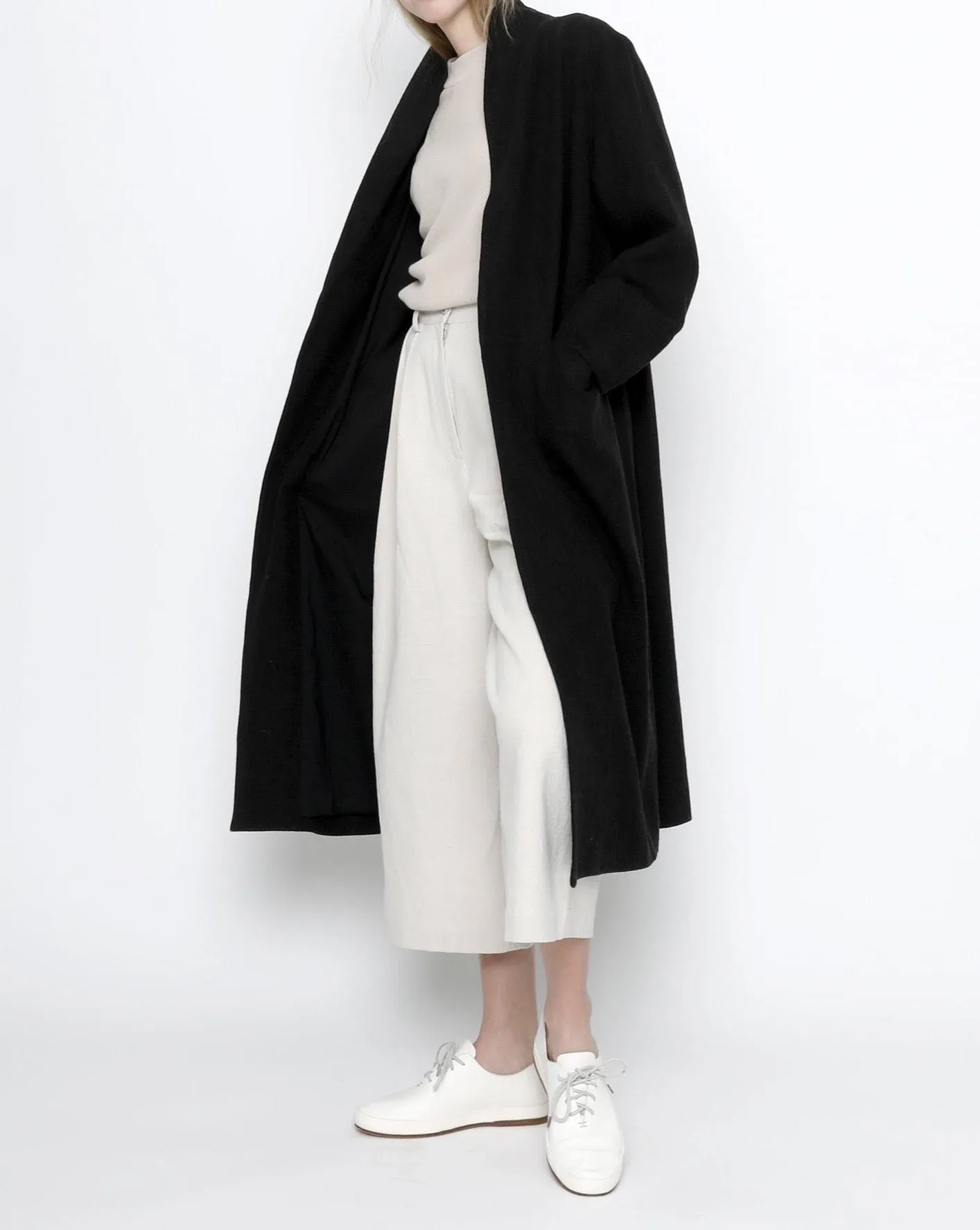 Signature Open Fall Coat - Classic Edition - Black sold by 7115 by Szeki