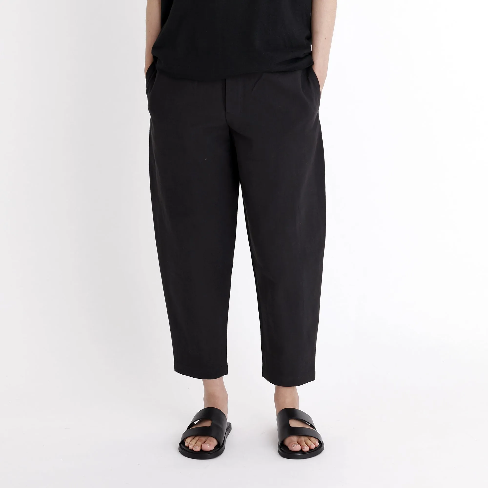 Signature Elastic Pull-Up Trouser - Canvas Edition - Black sold by 7115 by Szeki product image thumbnail 3