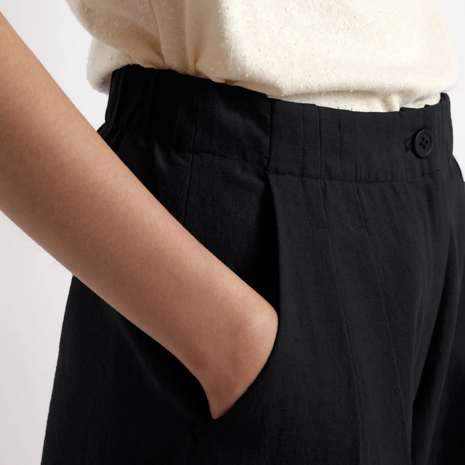 Signature Unisex Pleated Trouser - Black sold by 7115 by Szeki product image thumbnail 5