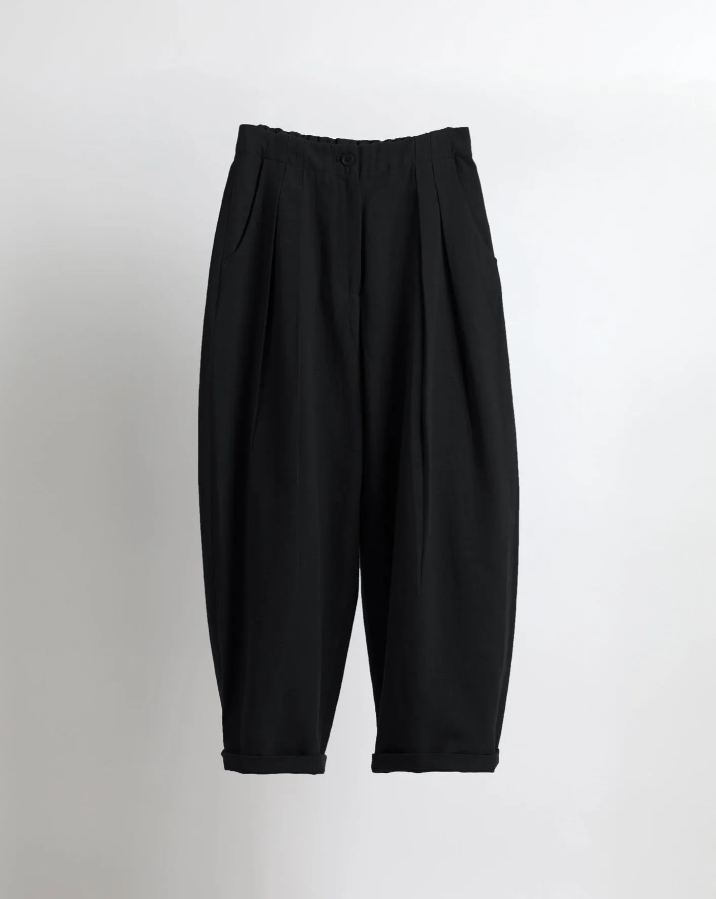 Signature Unisex Pleated Trouser - Black sold by 7115 by Szeki product image thumbnail 2