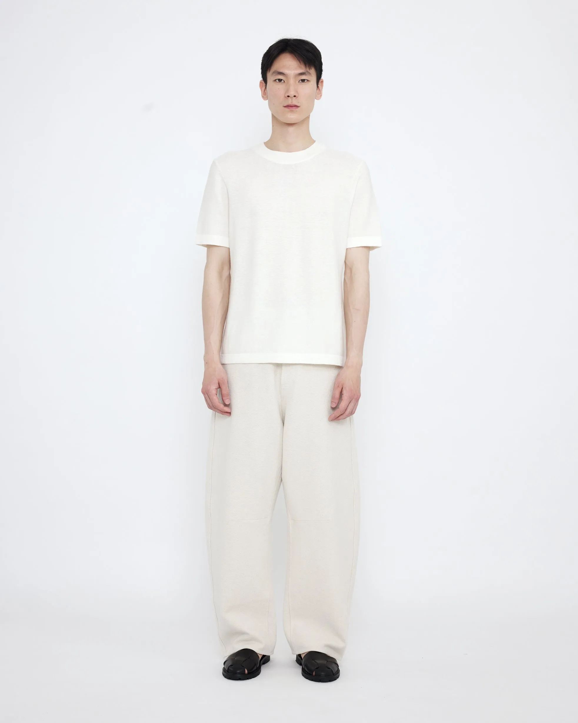Fine Knit Crewneck - SS25 - White sold by 7115 by Szeki product image thumbnail 4