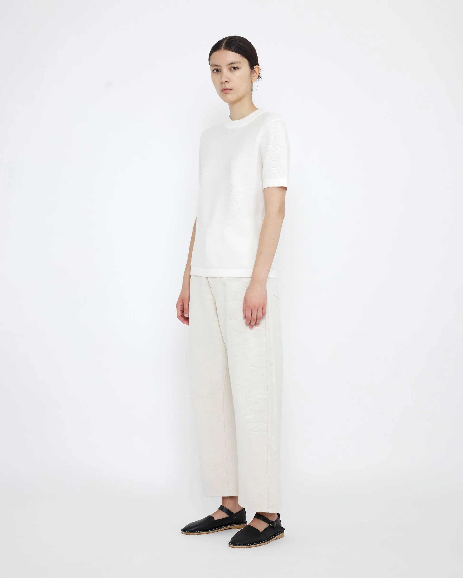 Fine Knit Crewneck - SS25 - White sold by 7115 by Szeki product image thumbnail 3