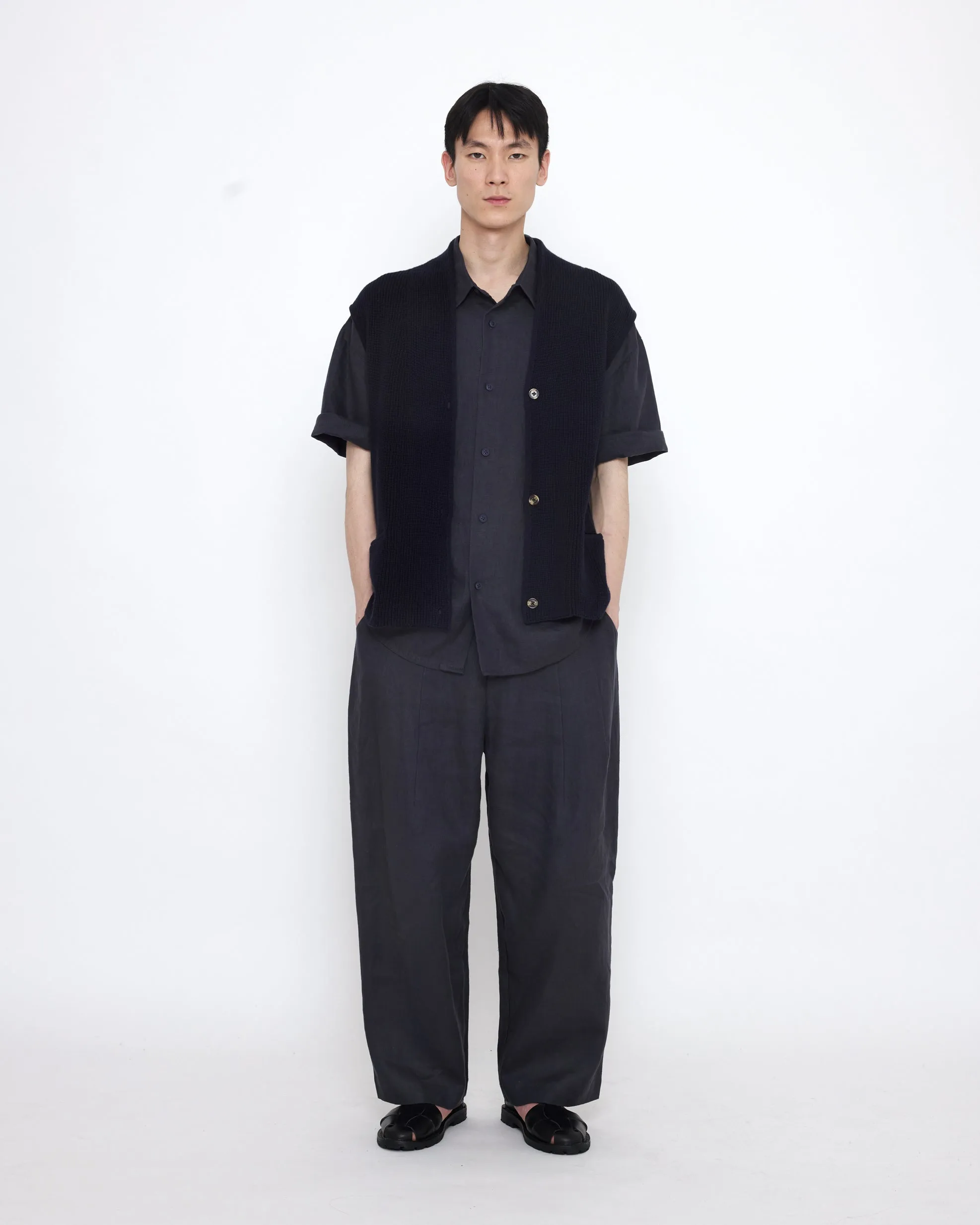 Vest Cardigan - SS25 - Navy sold by 7115 by Szeki