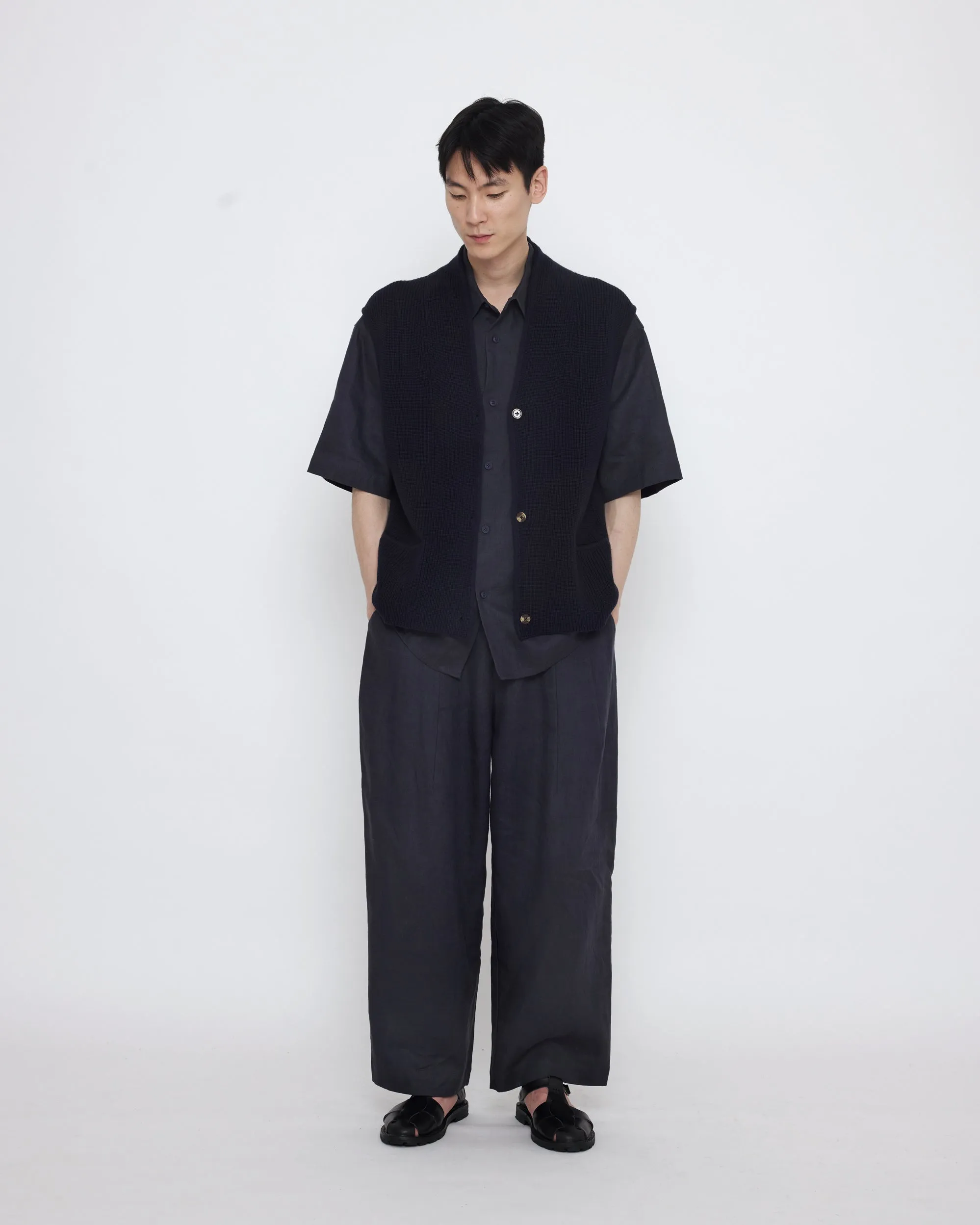 Vest Cardigan - SS25 - Navy sold by 7115 by Szeki product image thumbnail 5