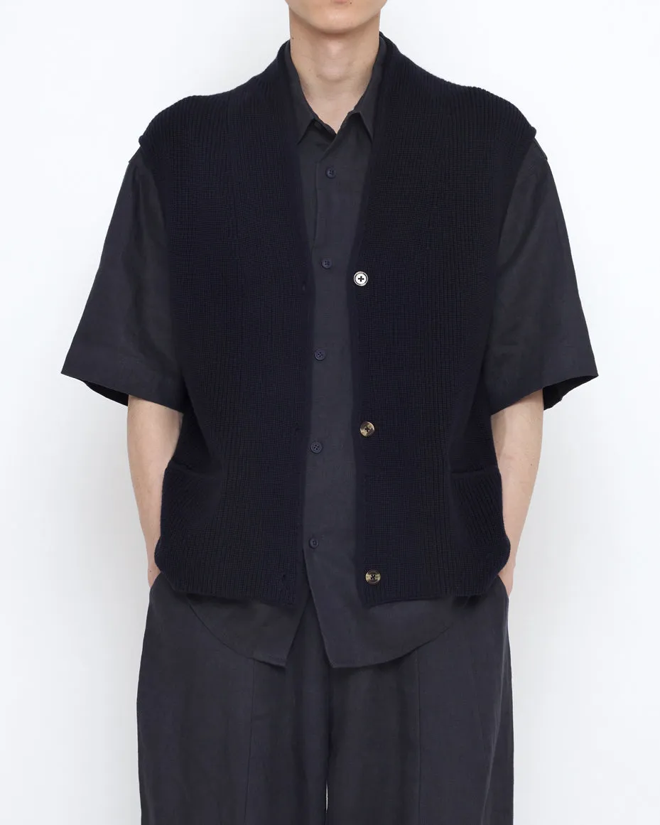 Vest Cardigan - SS25 - Navy sold by 7115 by Szeki product image thumbnail 2