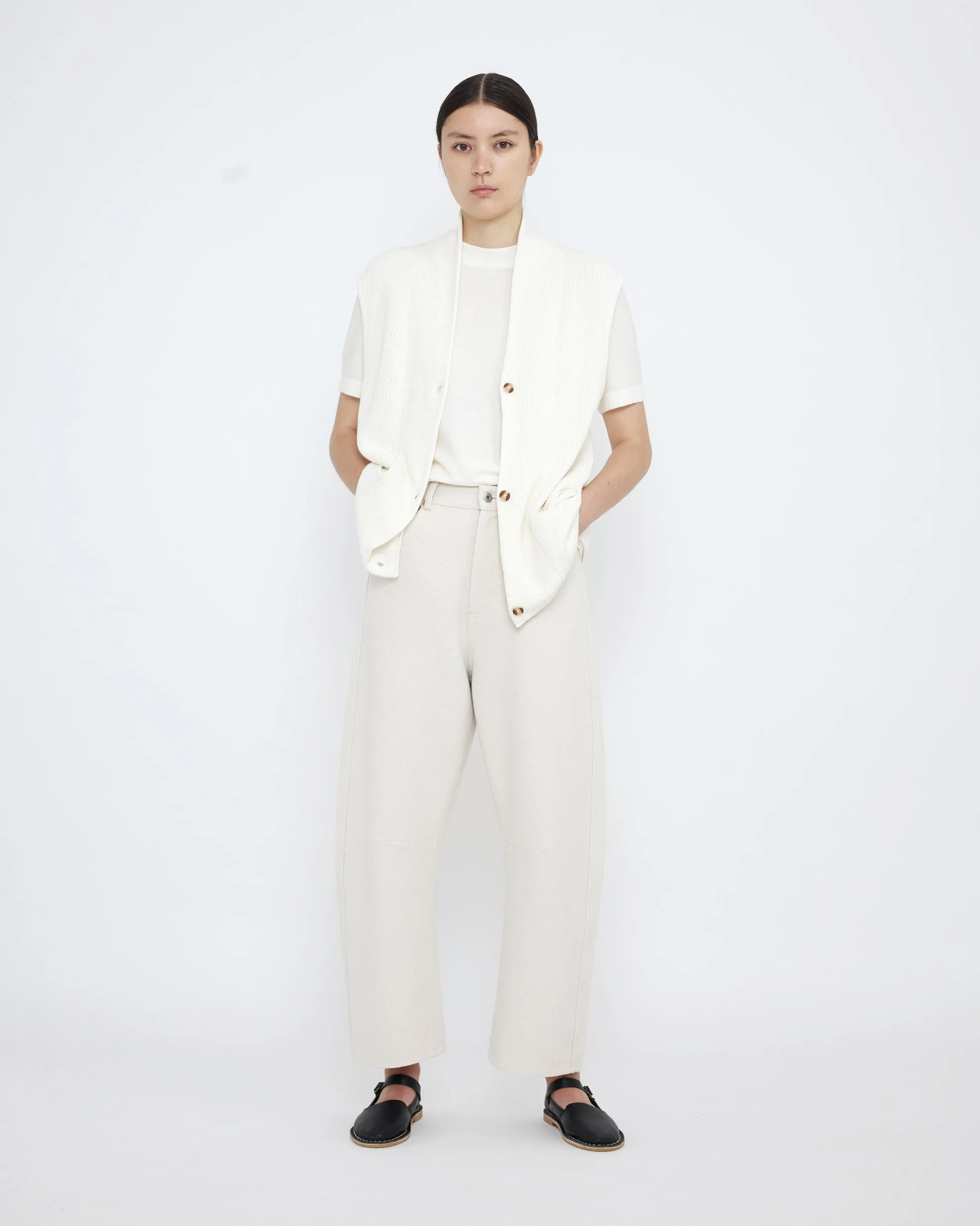 Vest Cardigan - SS25 - White sold by 7115 by Szeki product image thumbnail 5
