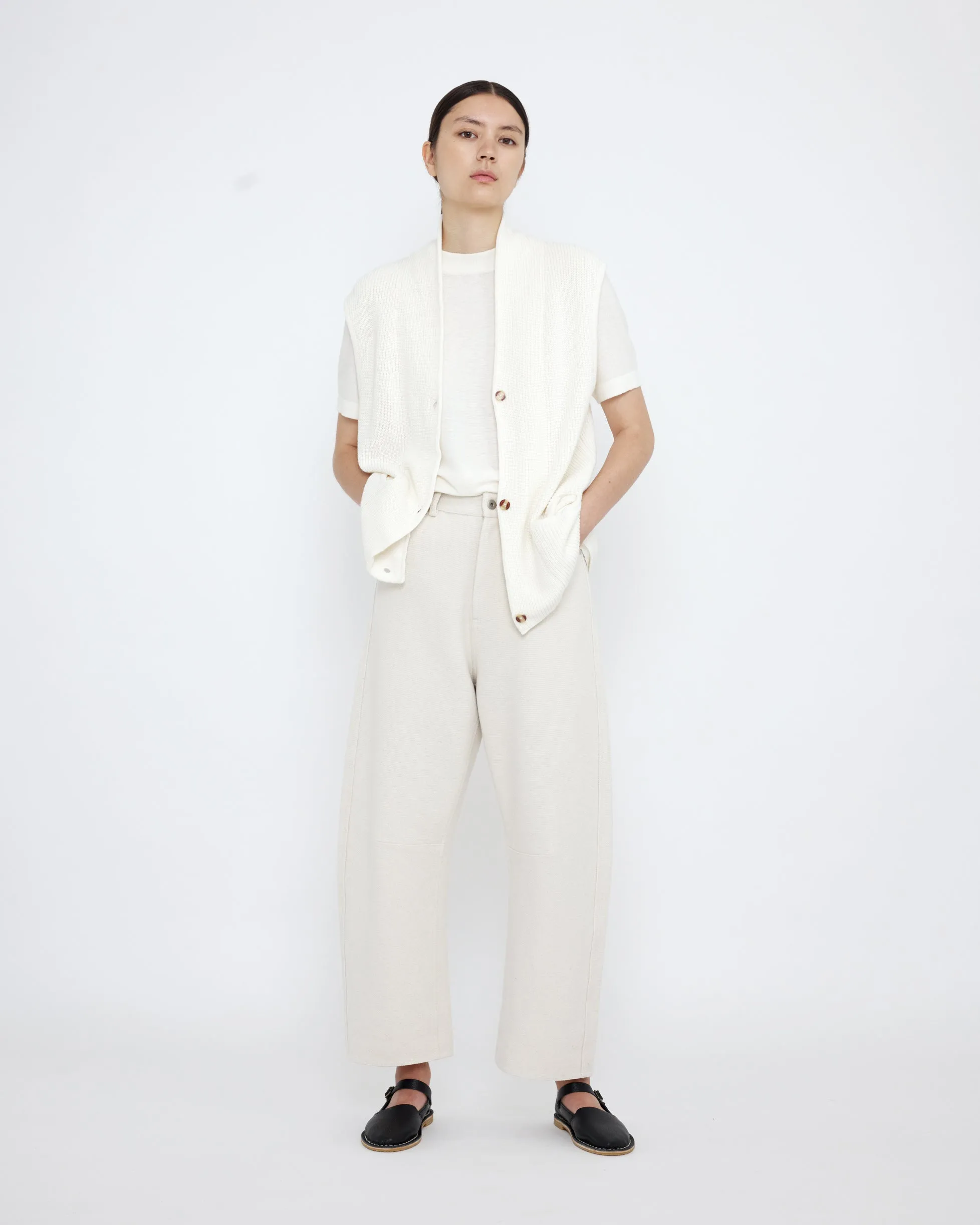 Vest Cardigan - SS25 - White sold by 7115 by Szeki product image thumbnail 4