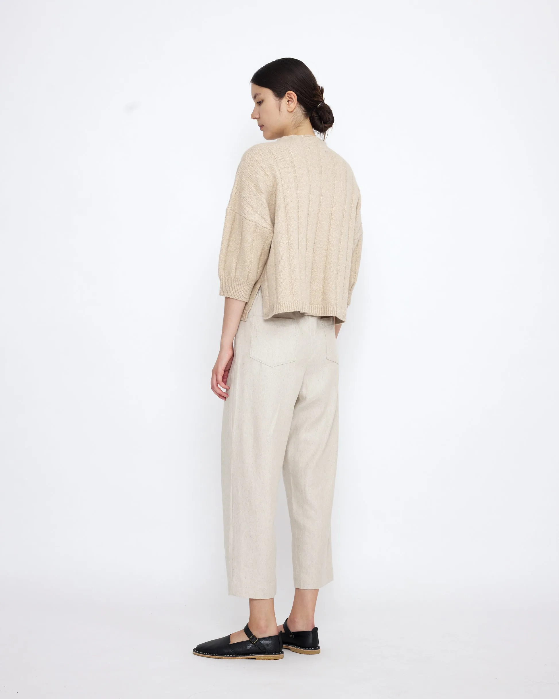 Mid-Poet Mockneck Sweater - SS25 - Wheat sold by 7115 by Szeki product image thumbnail 3
