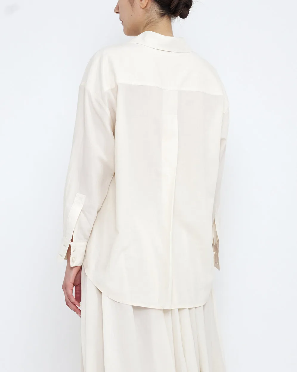 Signature Unisex Dolman Shirt - Tencel Edition - Antique White sold by 7115 by Szeki product image thumbnail 4