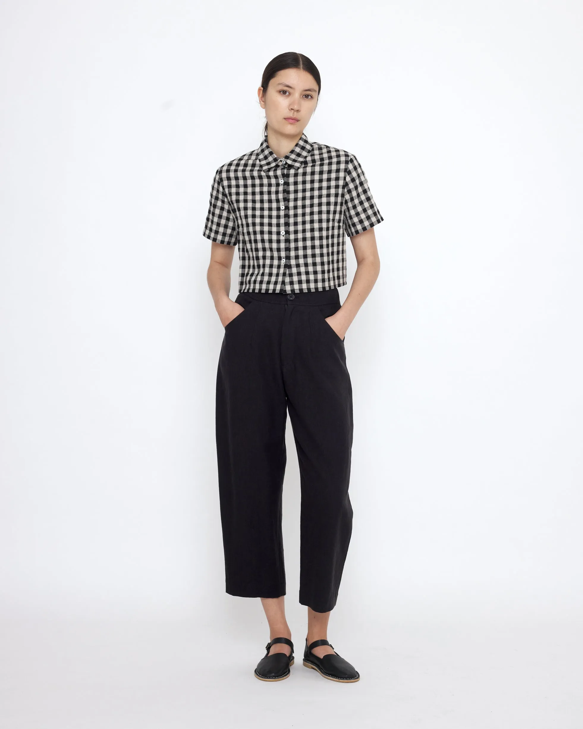 Signature Curve Legged Trouser - Spring Edition - Black sold by 7115 by Szeki