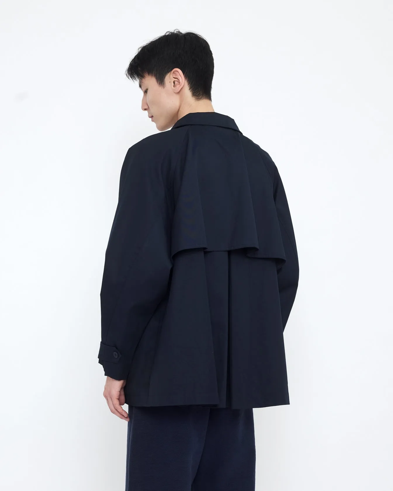 Short Spring Trench - SS25 - Navy sold by 7115 by Szeki product image thumbnail 2
