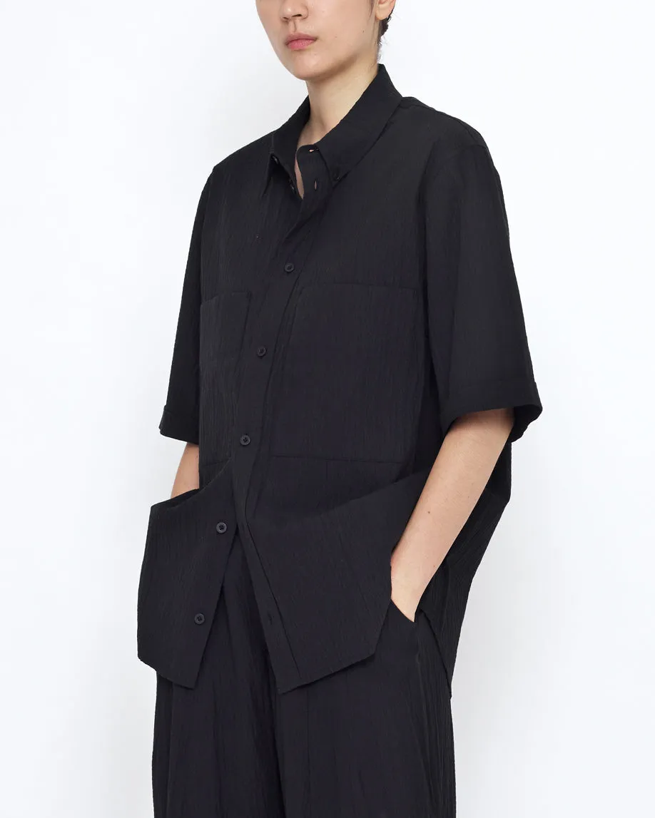 Double Pocket Shirt - SS25 - Textured Black sold by 7115 by Szeki product image thumbnail 2
