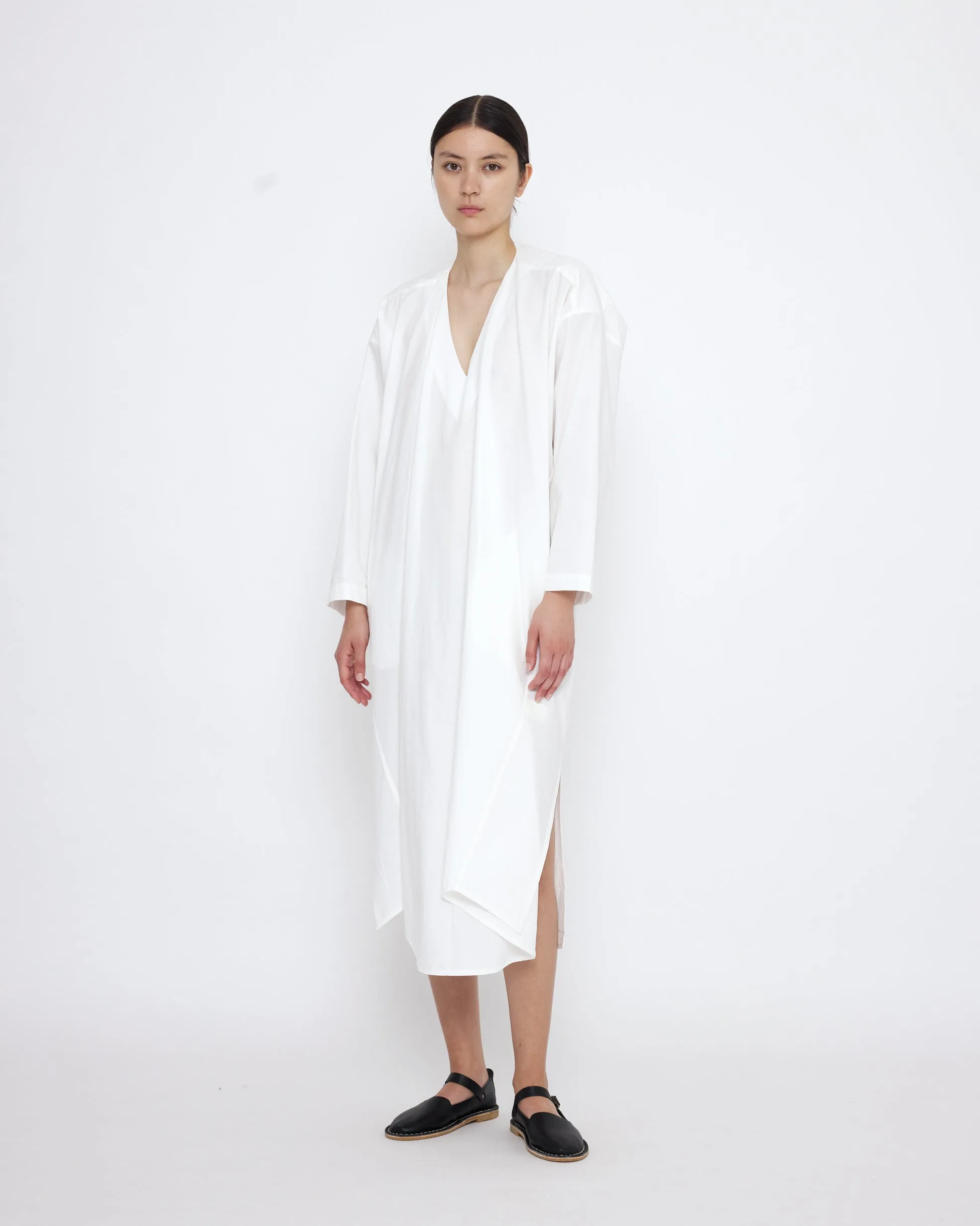 V-Neck Cocoon Midi Dress - SS25 - Off-White sold by 7115 by Szeki product image thumbnail 5