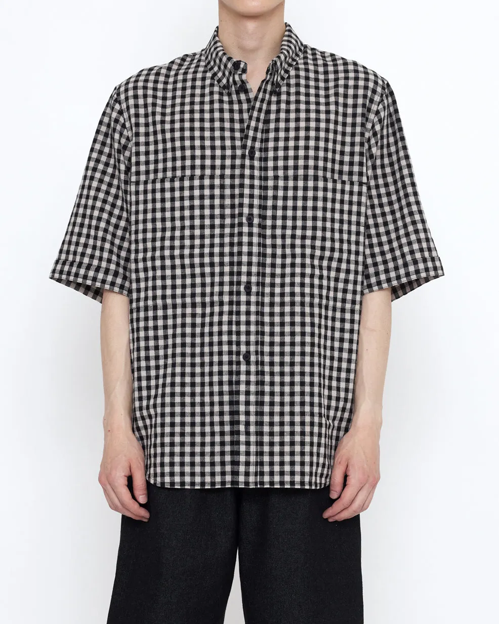Gingham Double Pocket Shirt - SS25 - Gingham sold by 7115 by Szeki product image thumbnail 2