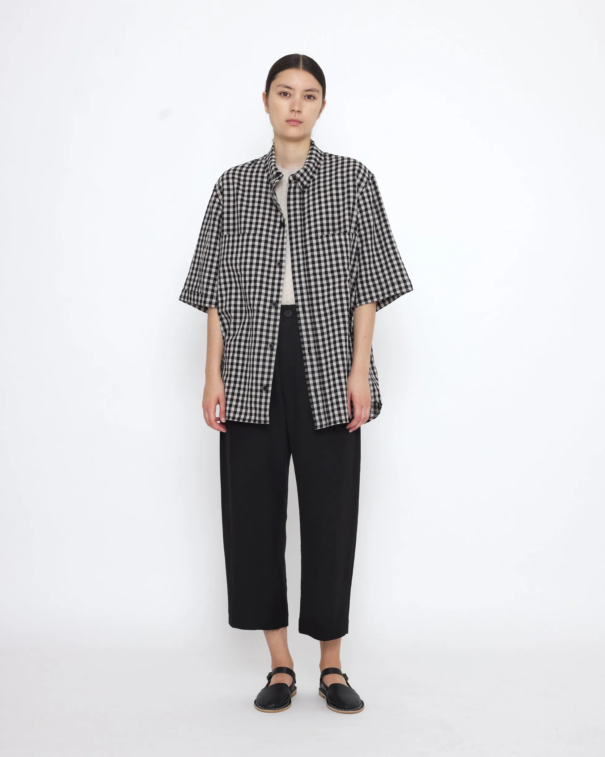 Gingham Double Pocket Shirt - SS25 - Gingham sold by 7115 by Szeki product image thumbnail 5