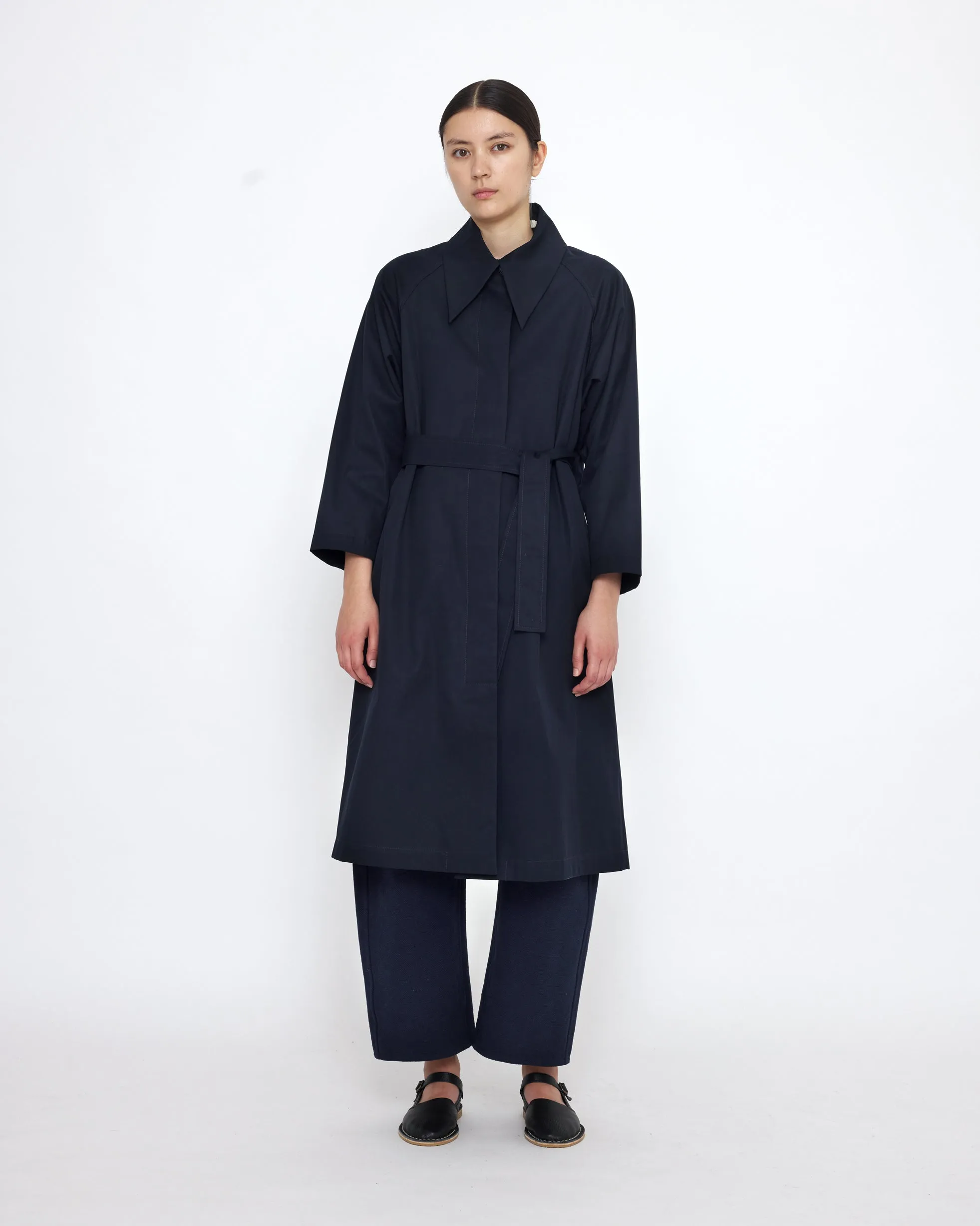 Spring Overcoat - SS25 - Navy sold by 7115 by Szeki product image thumbnail 3